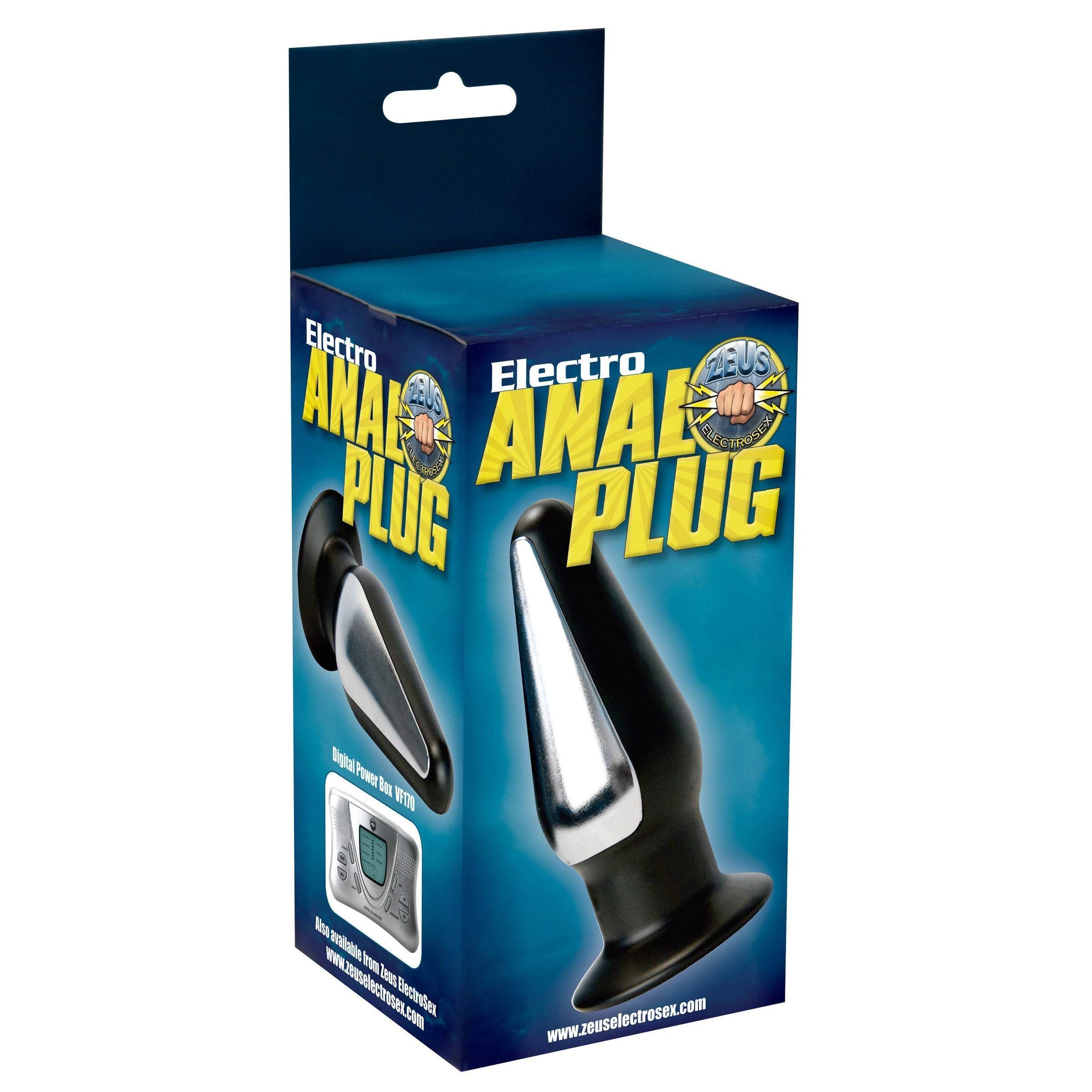 Zeus Electrosex Anal Plug in its original packaging