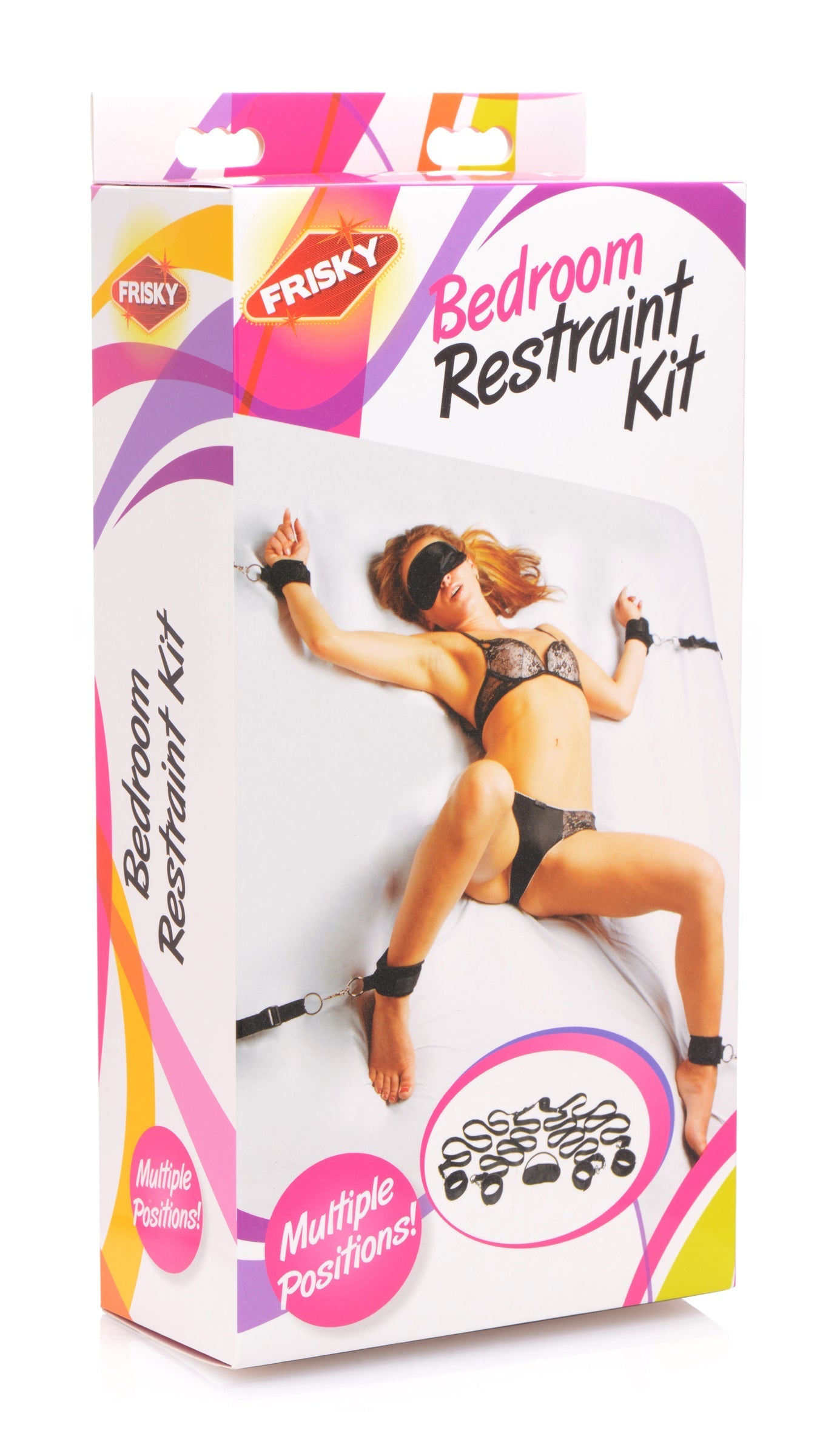 Frisky Bedroom Restraint Kit in its original packaging