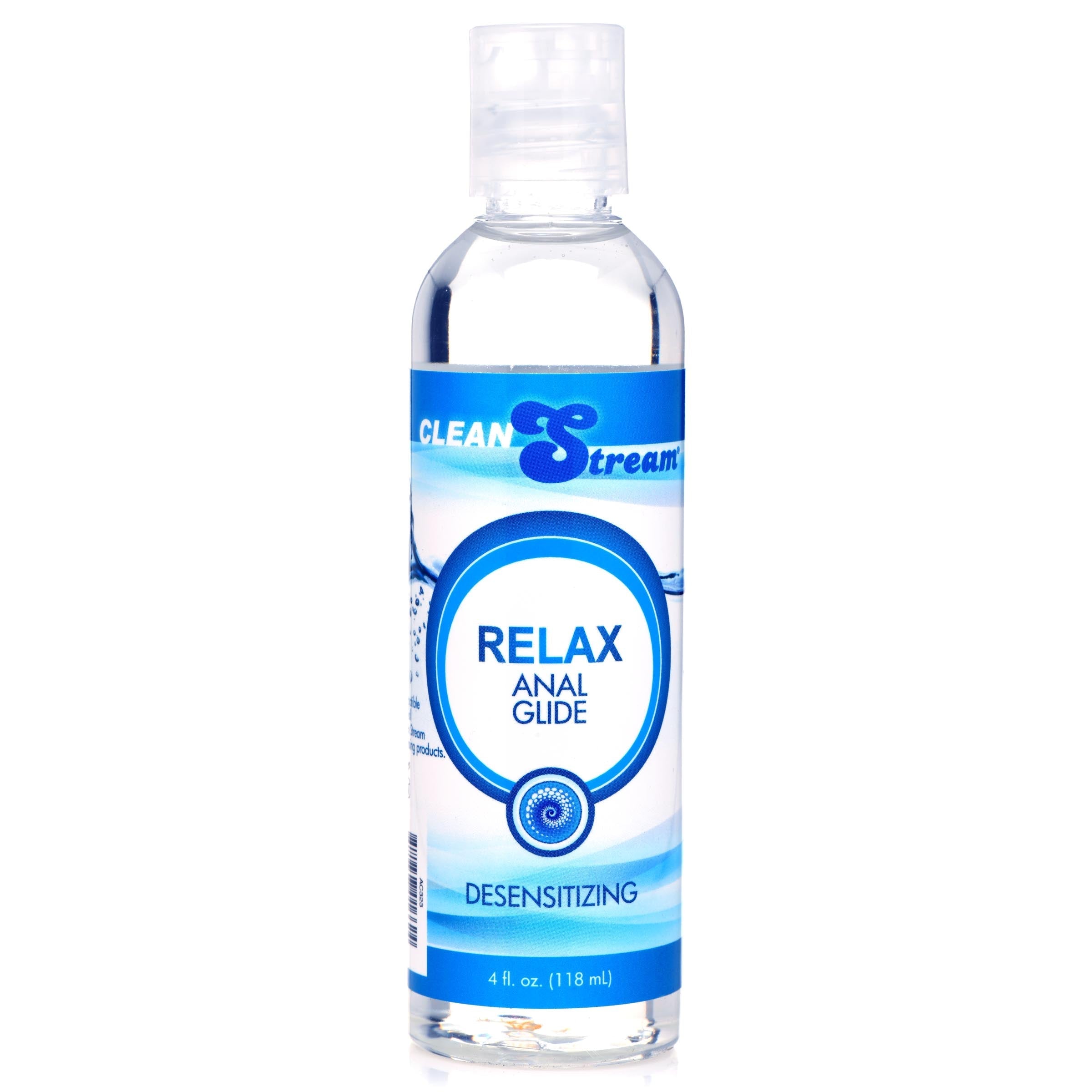 Cleanstream Relax Anal Lube 4 Oz with a clean and fresh label