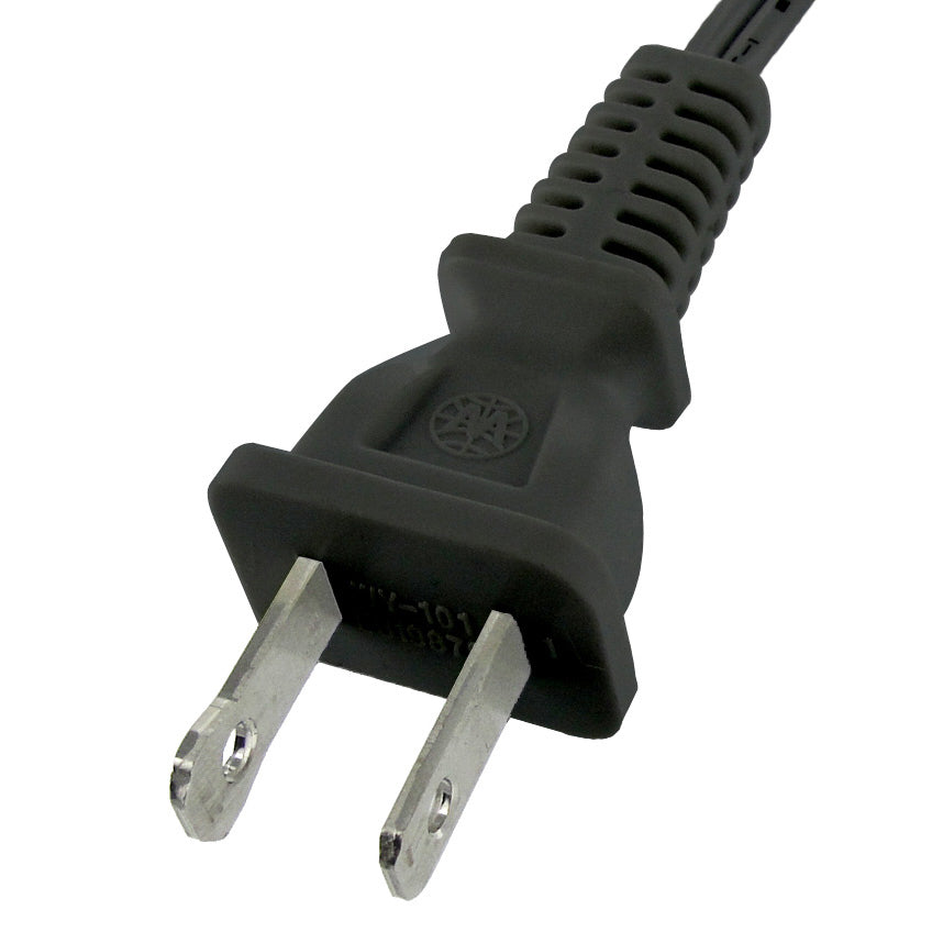 A black electrical plug attached to the Wand Essentials massager