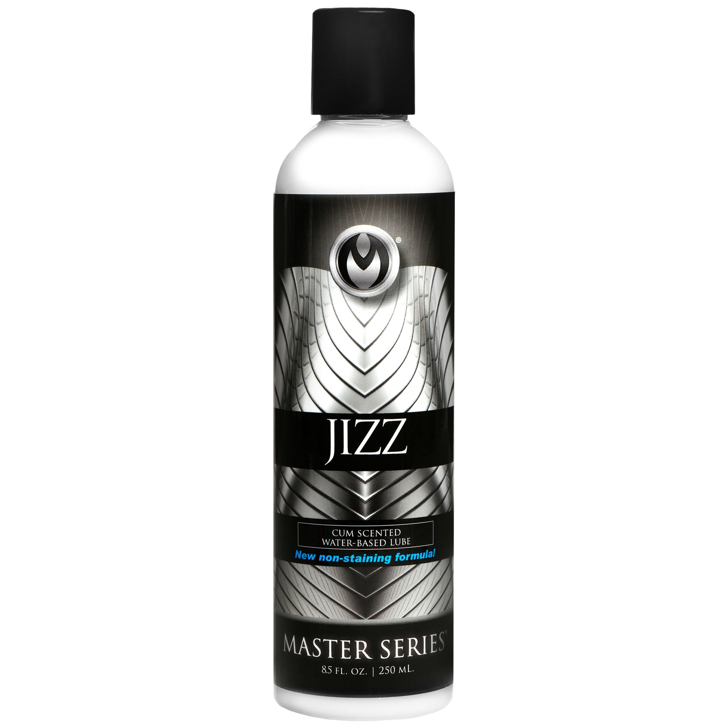 Product label of Jizz Water Based Cum Scented Lube, 8.5 Oz