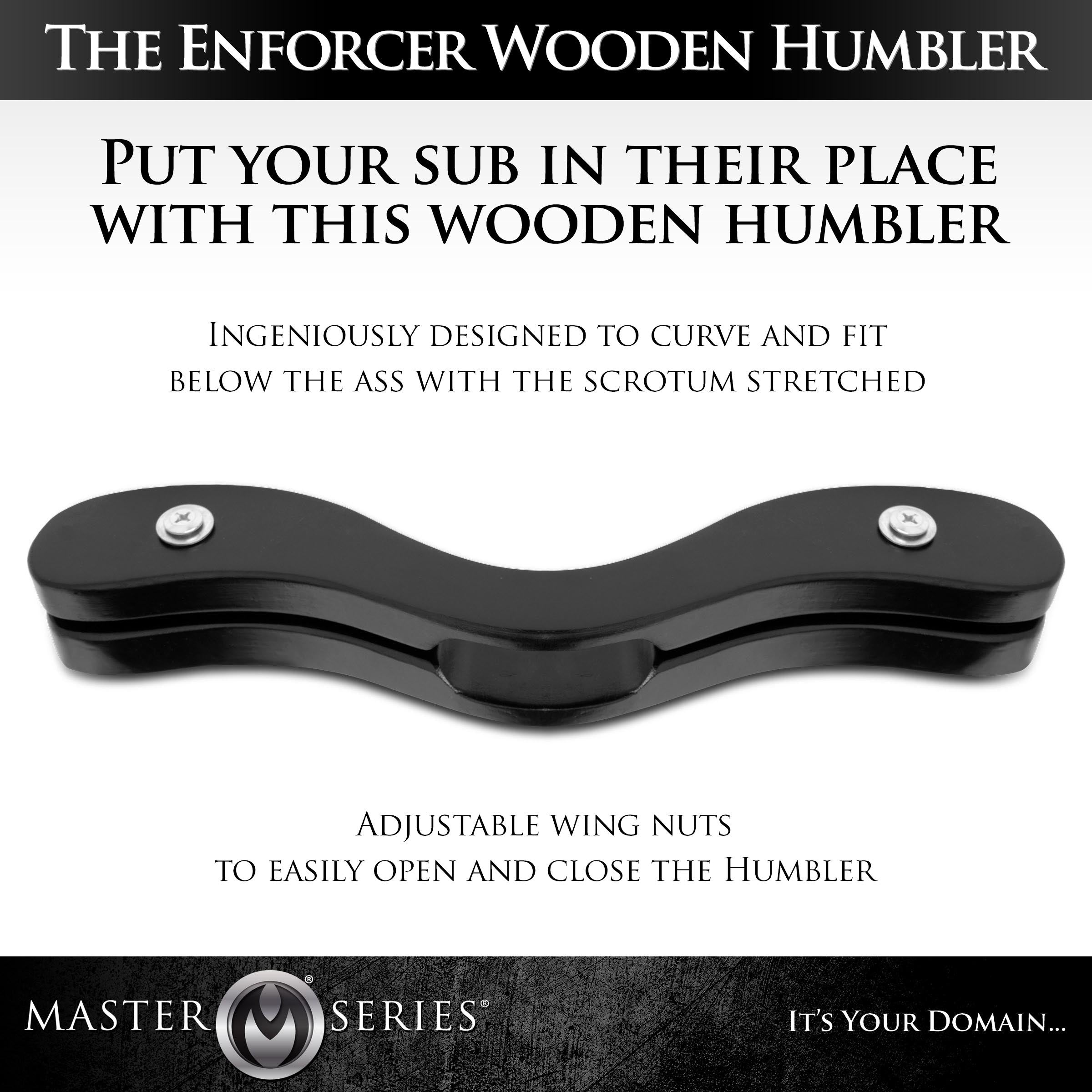 The Master Series Enforcer Wooden Humbler product display