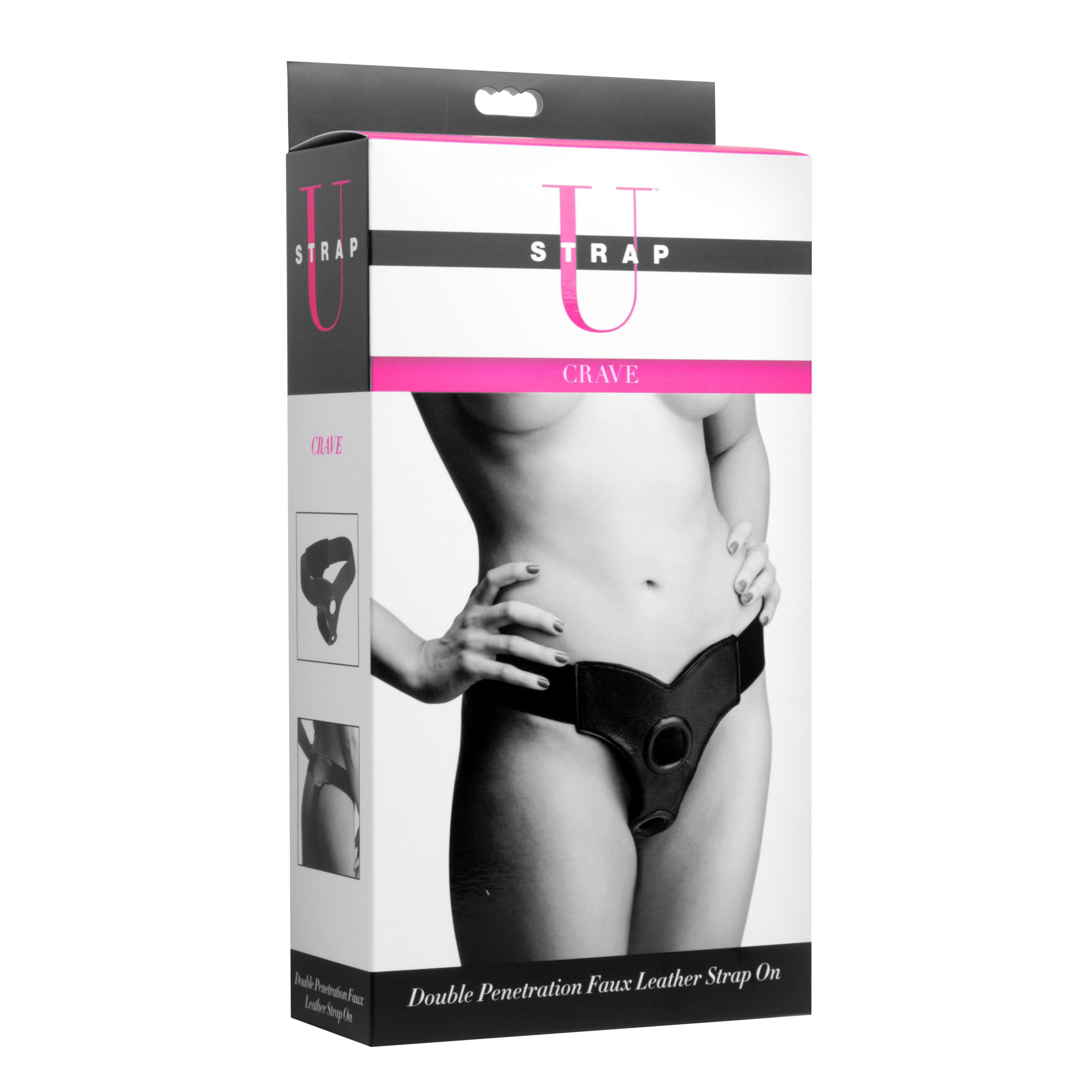 Crave Double Penetration Strap On Harness in its packaging