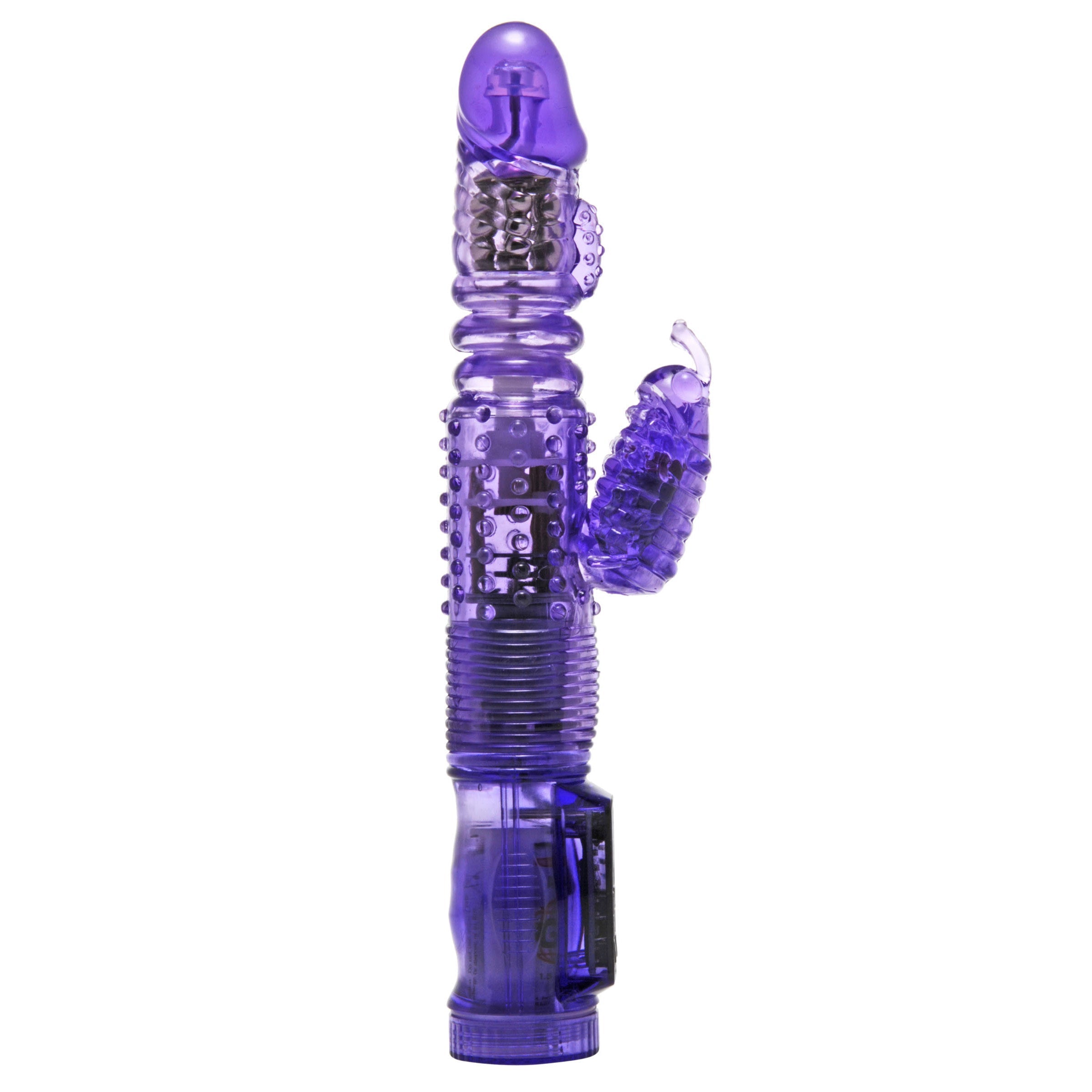 Purple thrusting rabbit vibrator in packaging