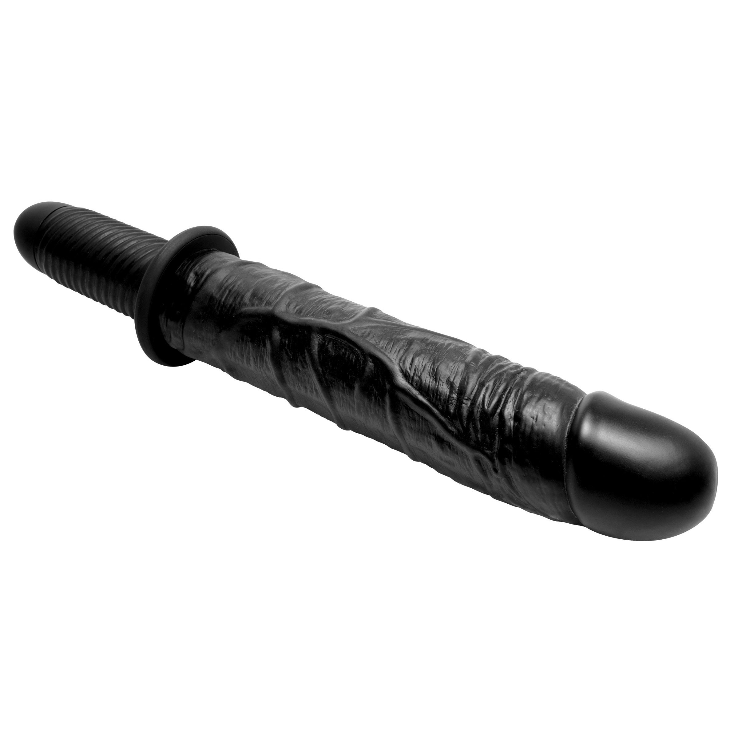 Close-up of The Violator - 13 Mode XL Dildo Thruster's handle