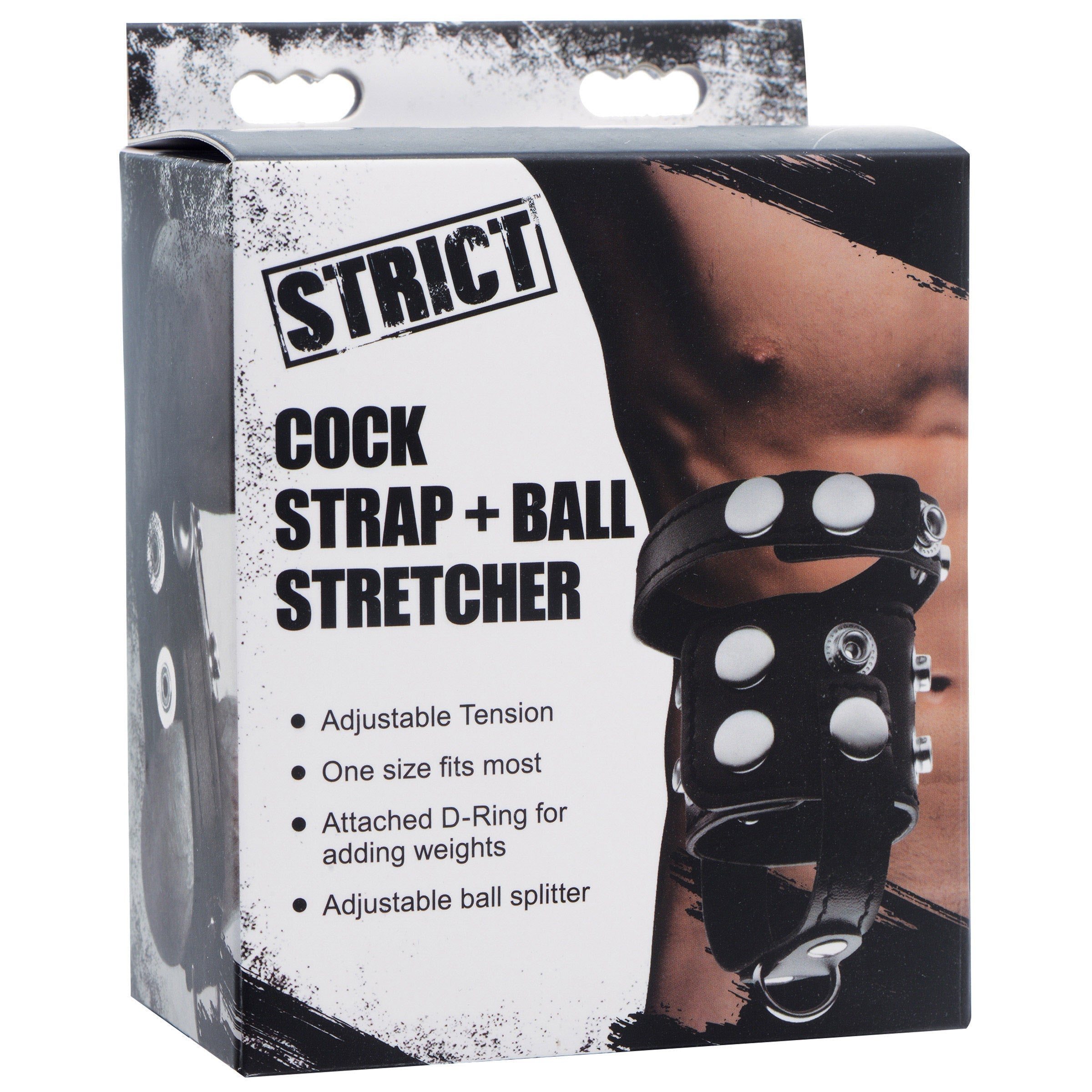 Cock strap and ball stretcher product packaging display