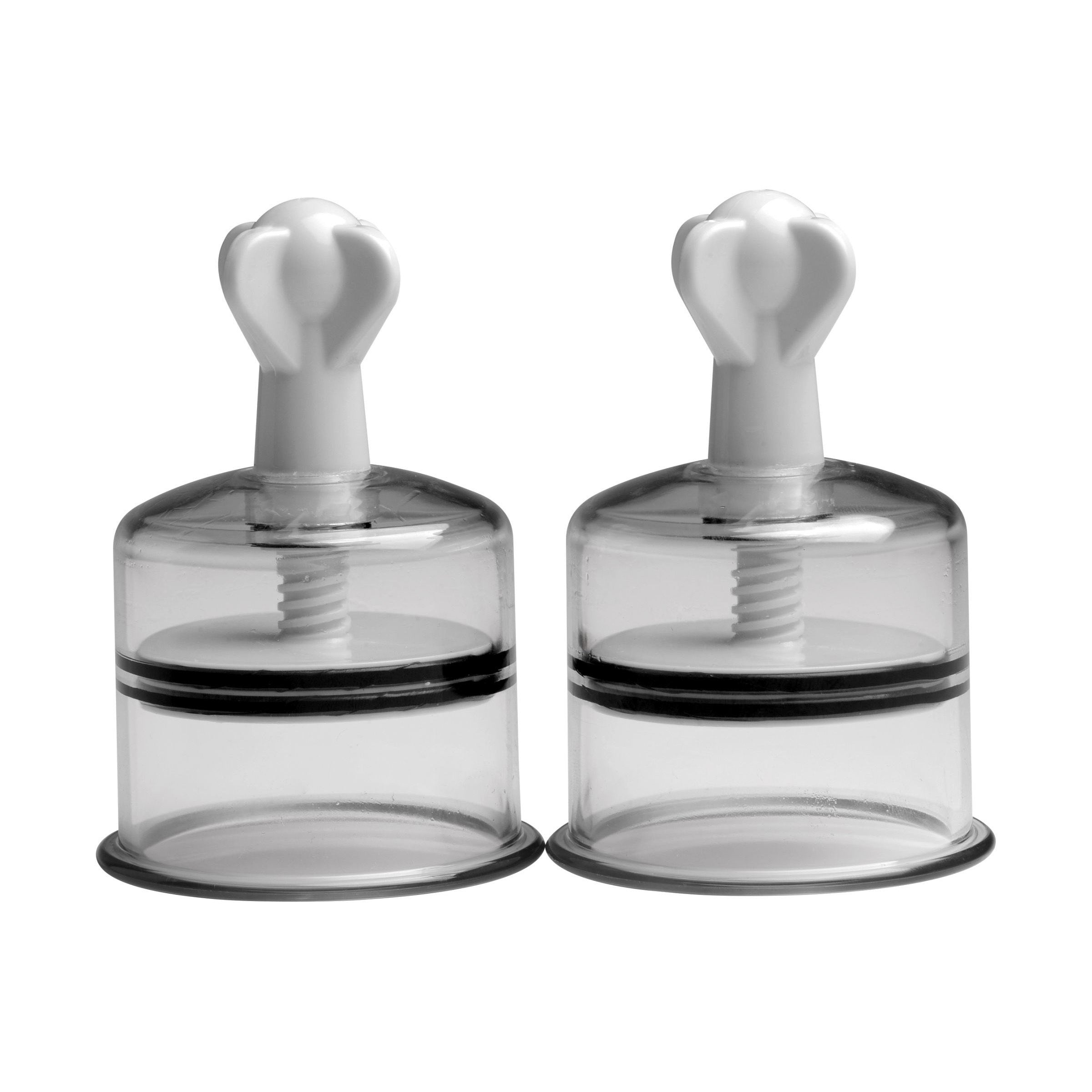 XL nipple suckers with ergonomic white handles for easy use