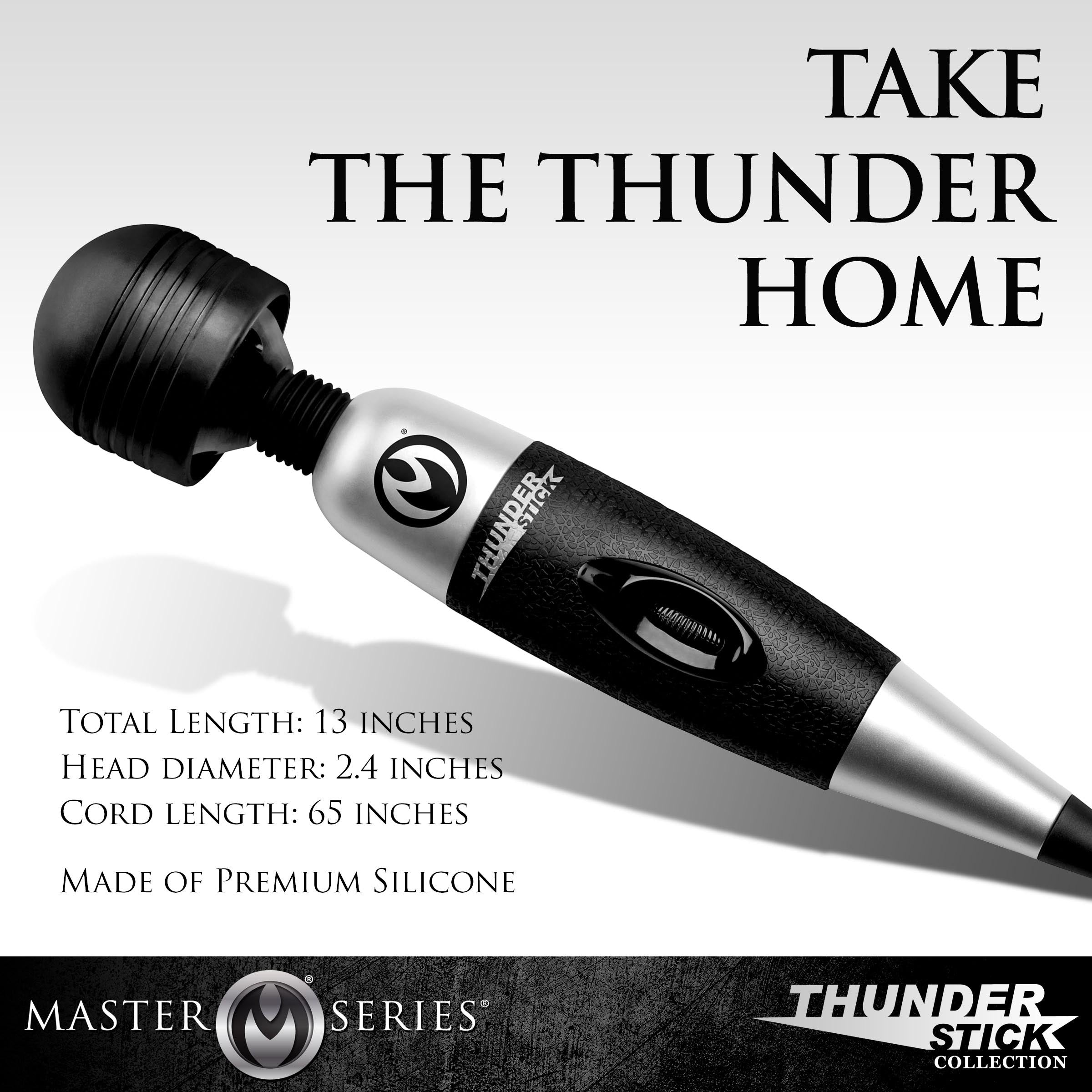 Thunderstick 2.0 Power Wand with the slogan Take the Thunder Home""