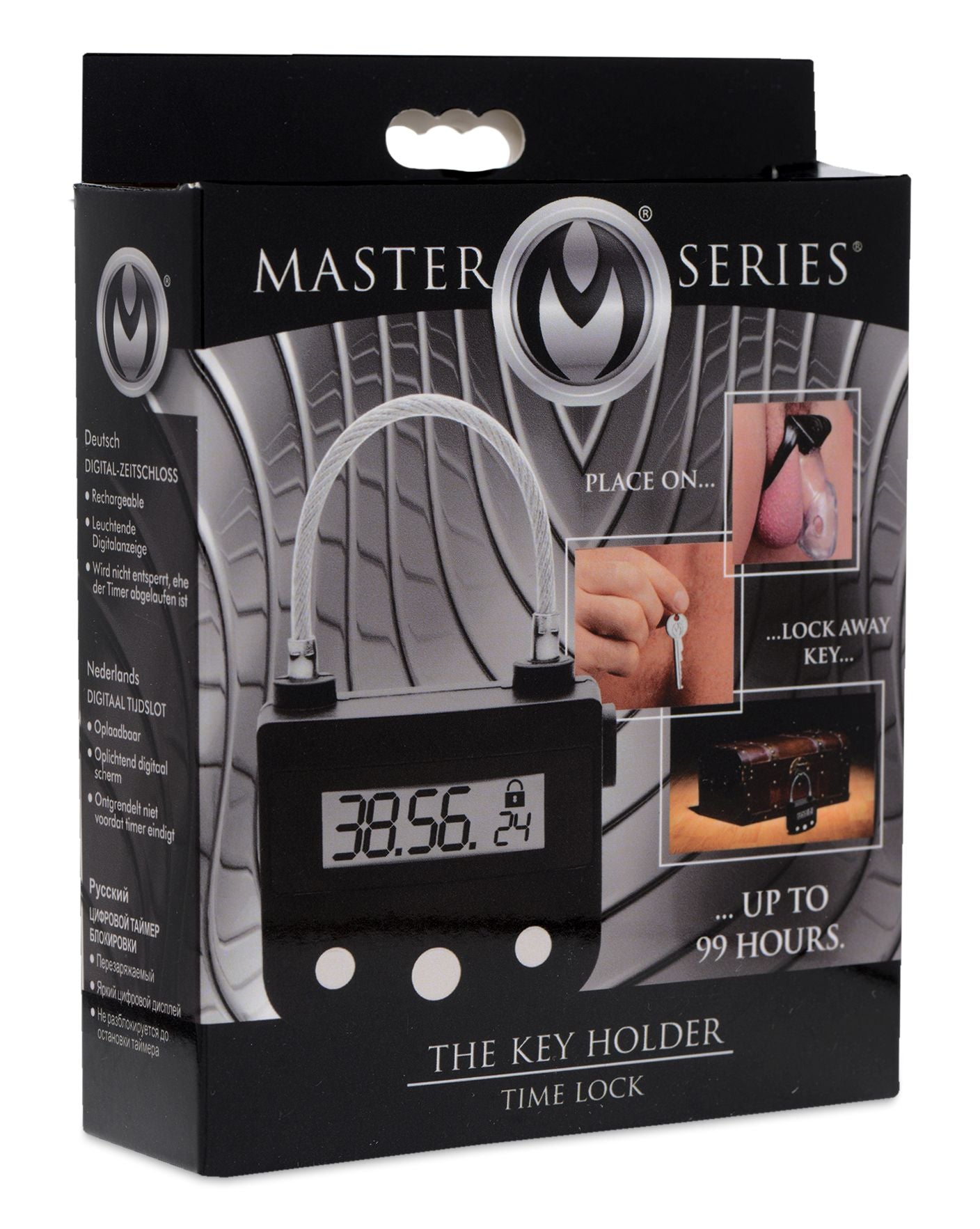 The Chastity Time Lock device by Master Series