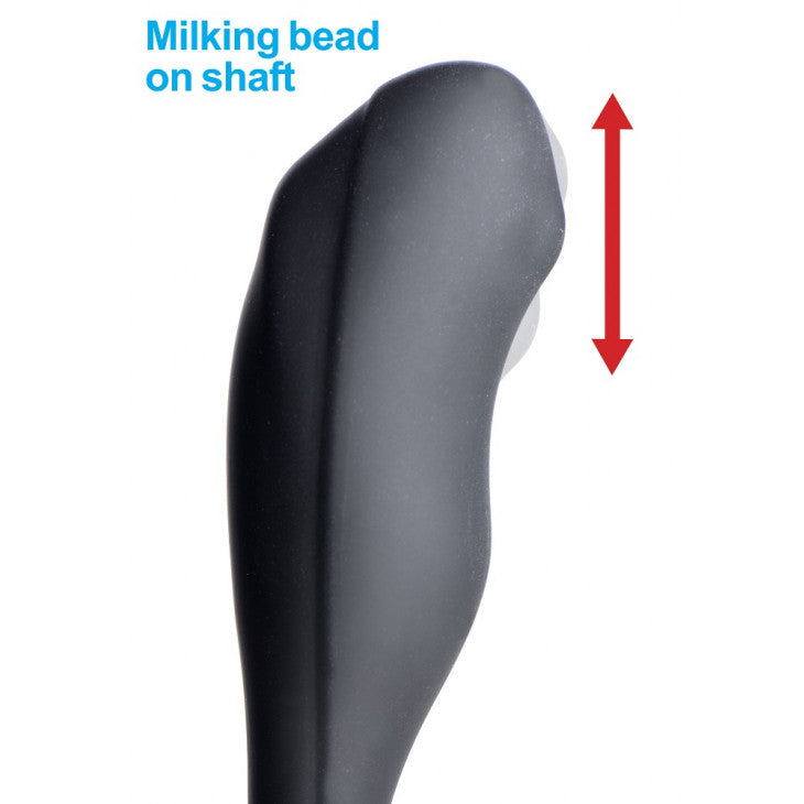 Bendable prostate vibrator with a flexible design for targeted stimulation