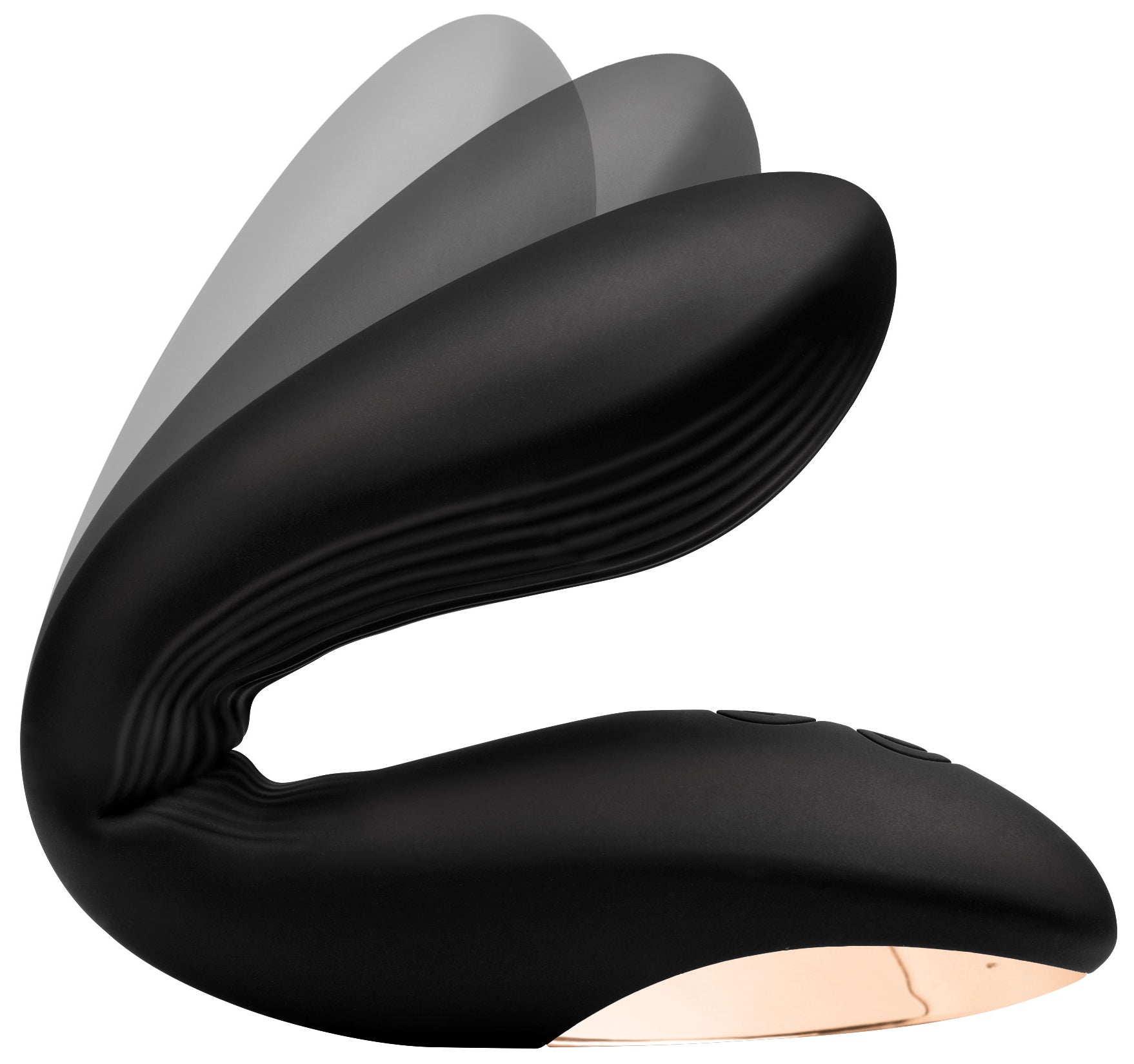 The 7x Bendable Silicone Vibrator displayed on a white surface