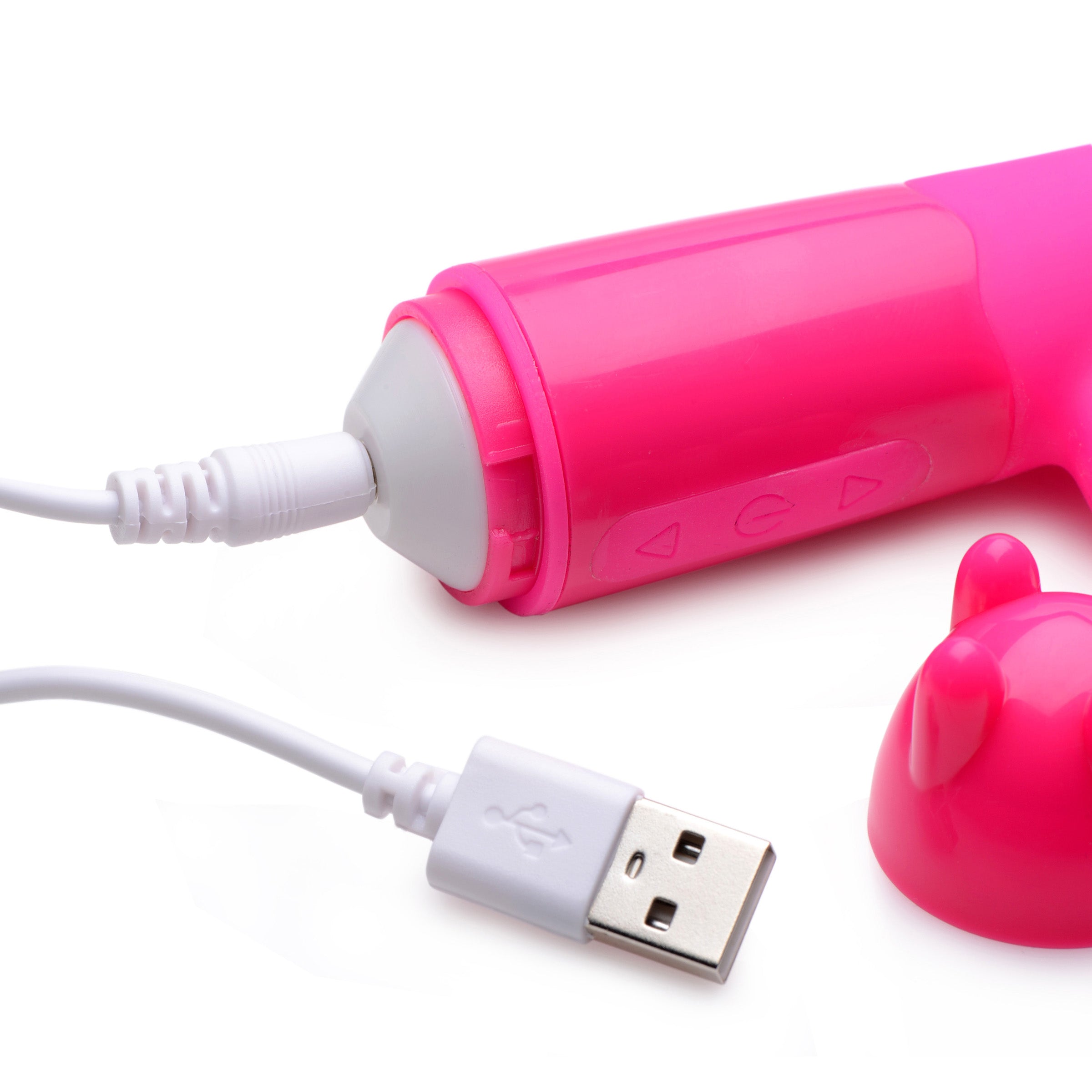 Rebel Rabbit vibrator with its USB charging cable