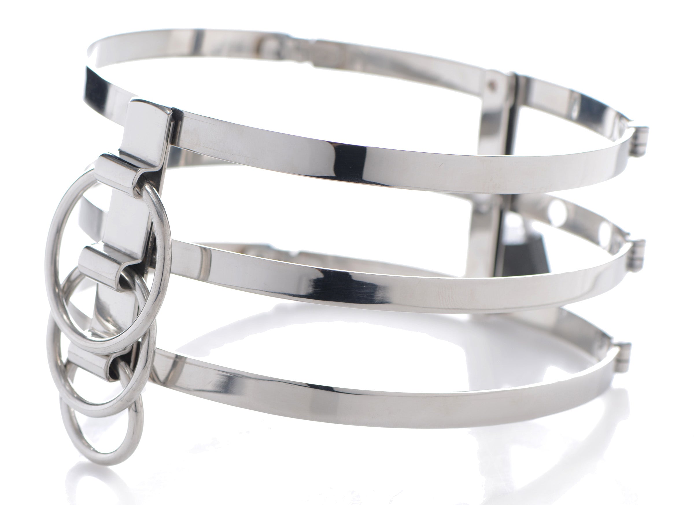 Trinity Stainless Steel Locking Collar with dual-ring design