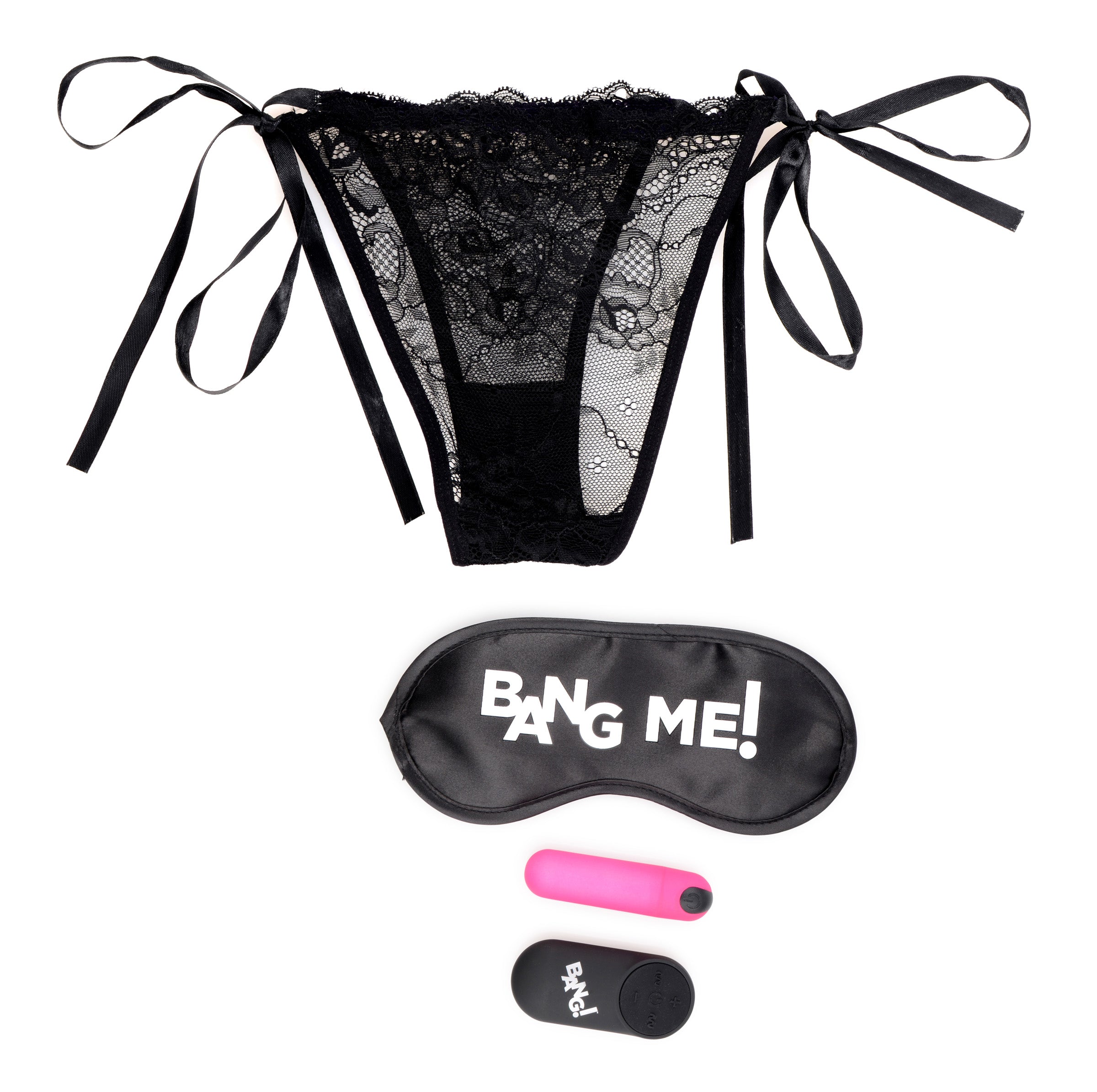 Power Panty lingerie set with discreet bullet vibrator pocket