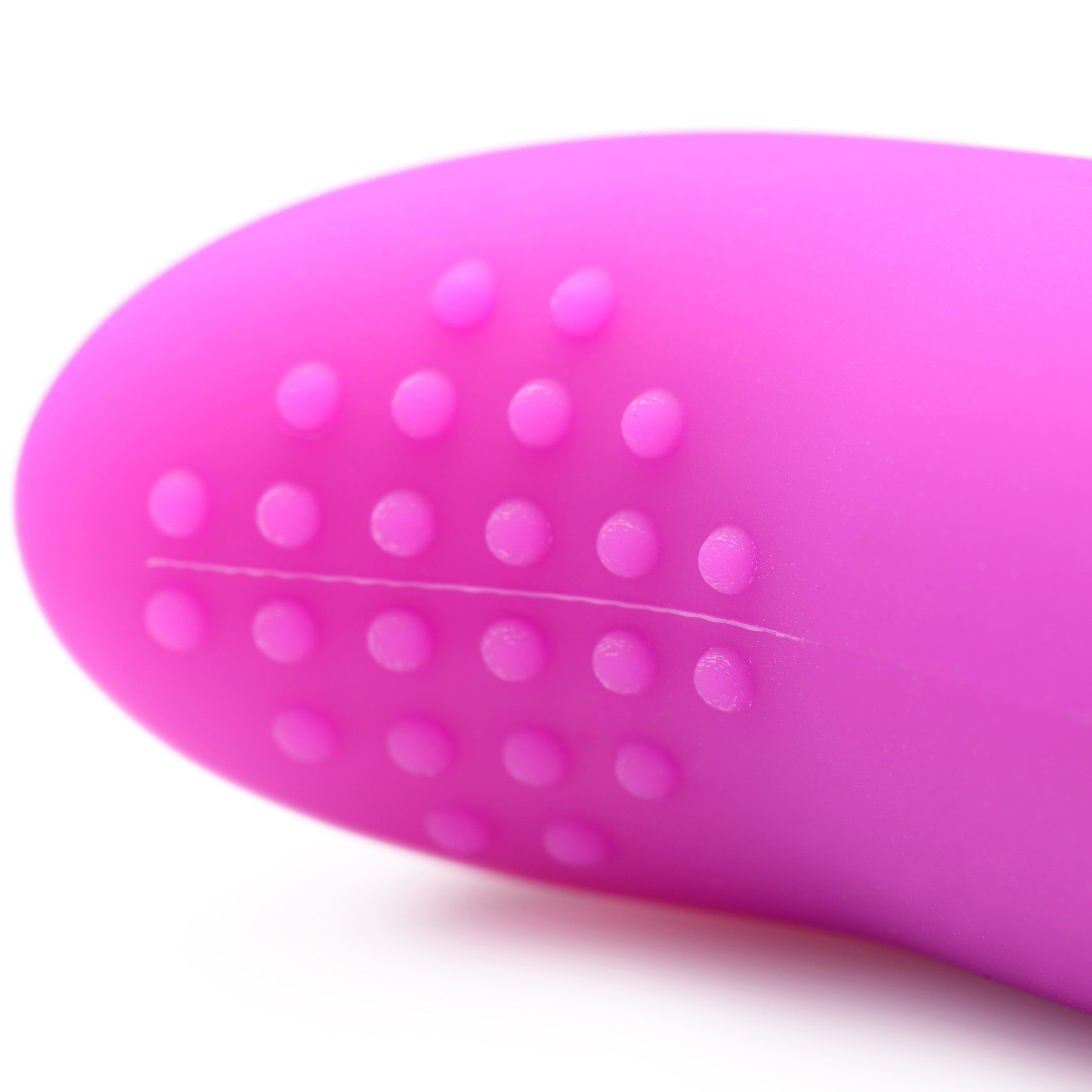 Detailed view of the pink vibrator from the Remote Control Couples Vibe Kit