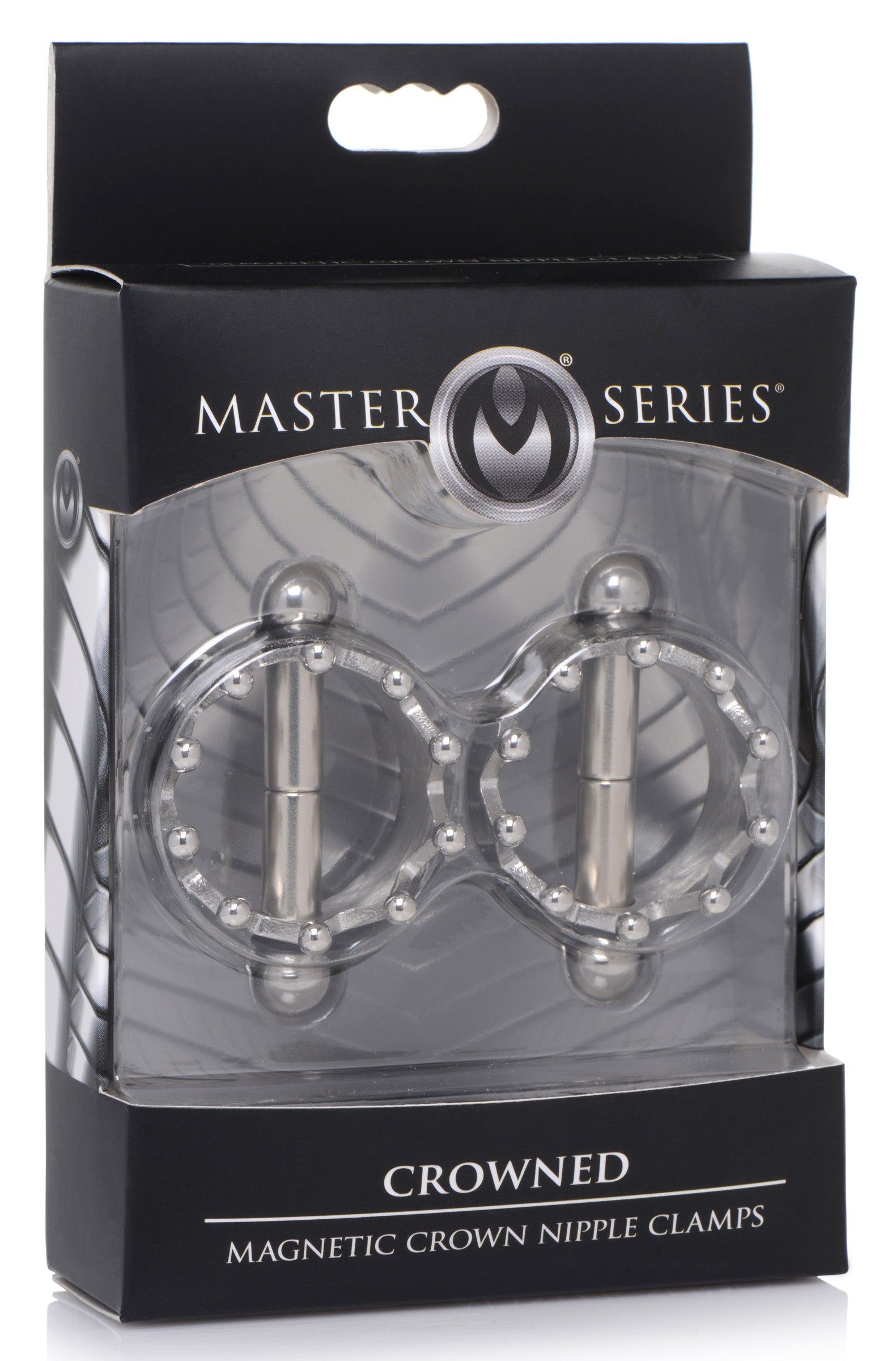 Product display of Master Series Crowned Magnetic Nipple Clamps