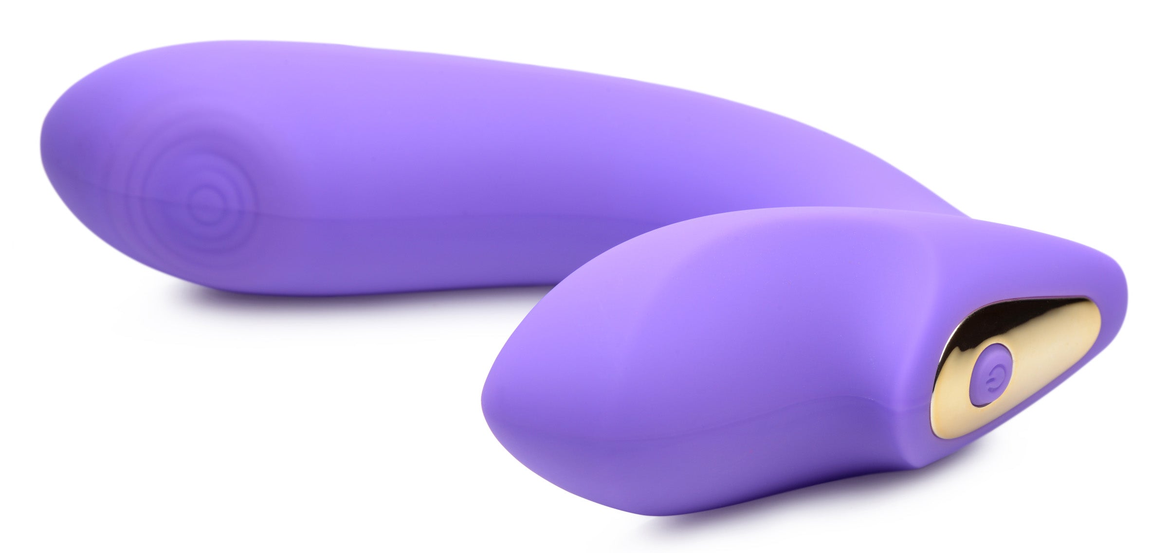 10x G-tap Silicone G-spot Vibrator showcased against a pristine white backdrop