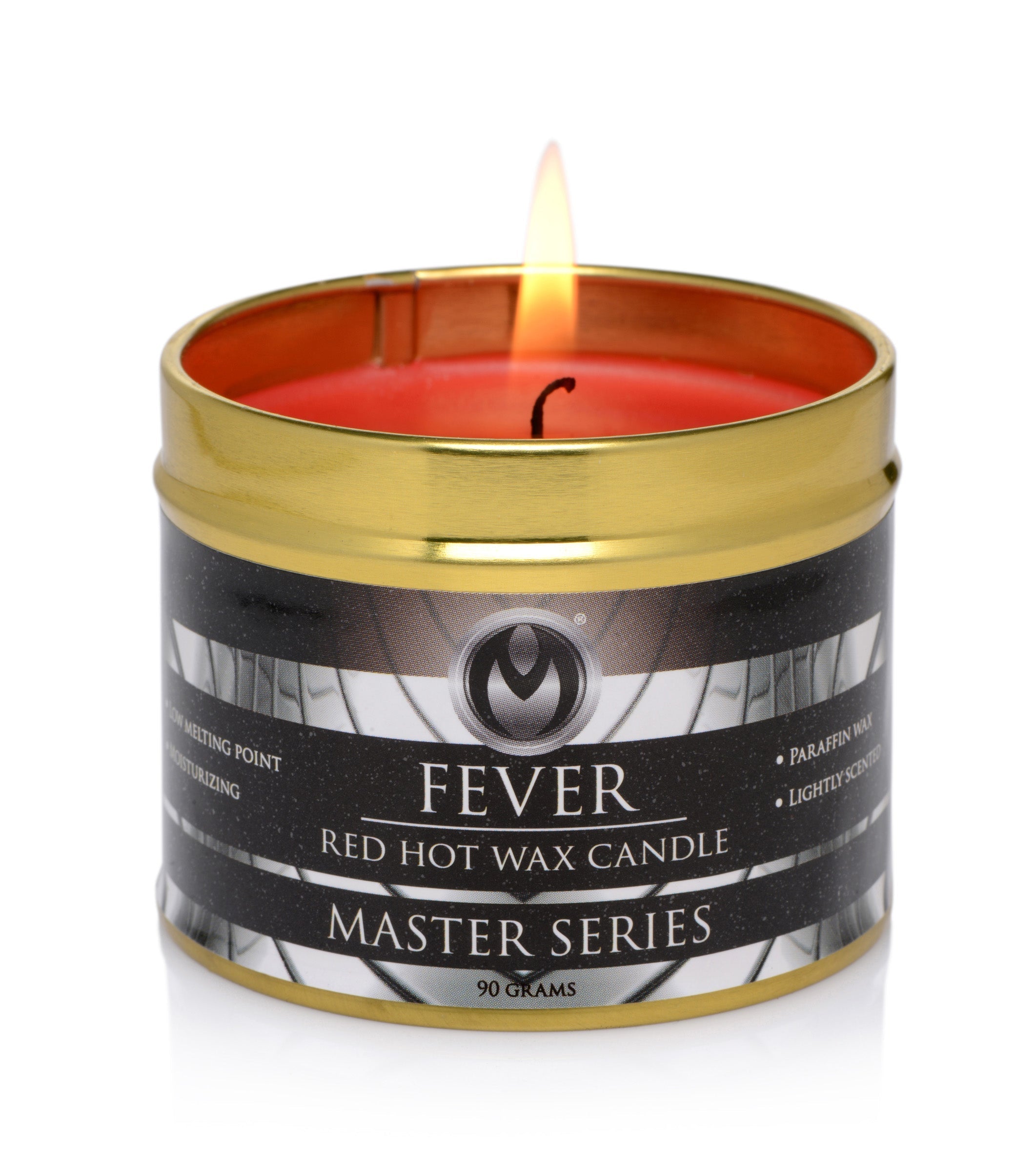 Red hot wax candle from Fever Master Series for sensual play