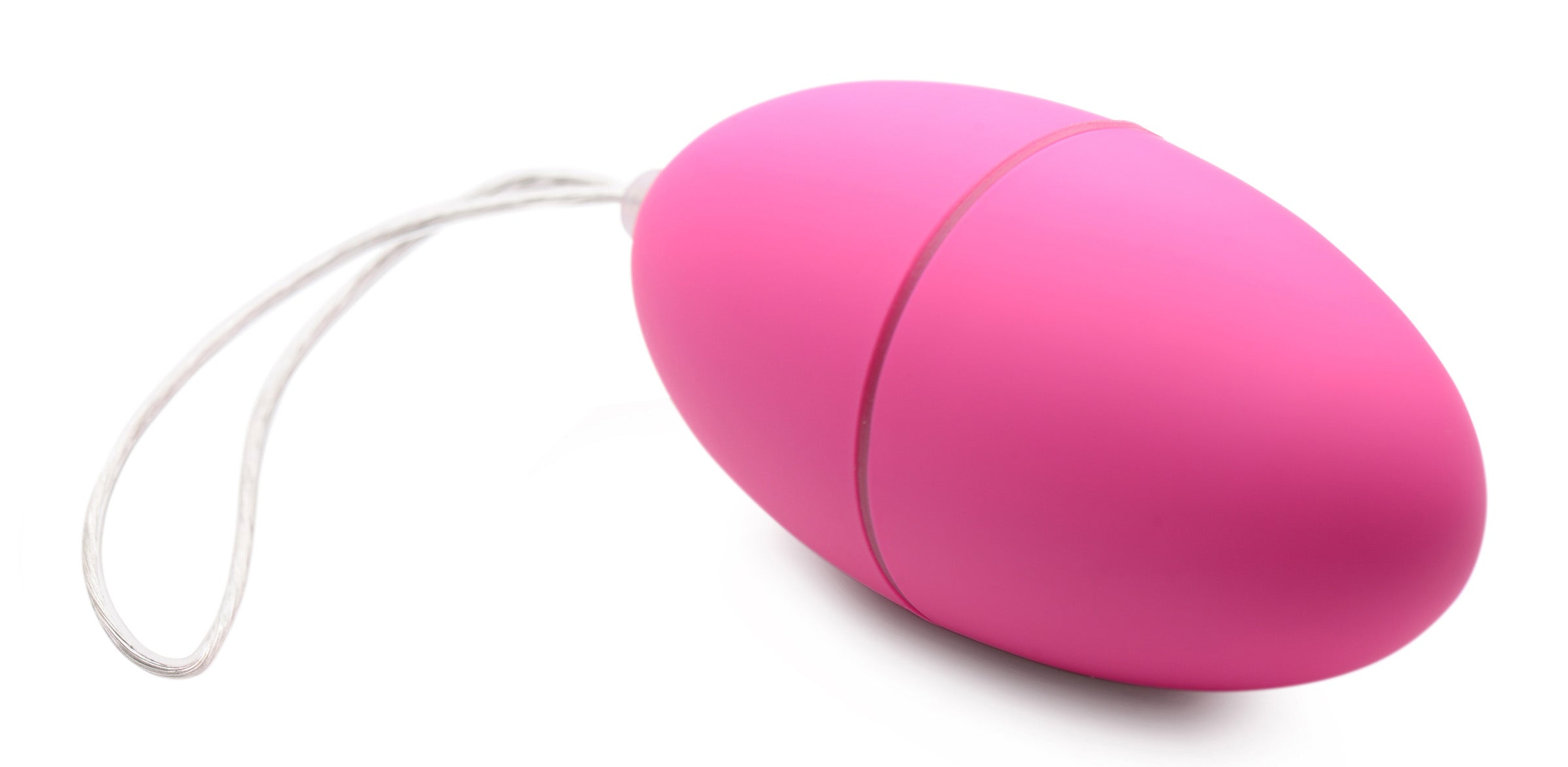 Pink Scrambler vibrating egg with attached cord