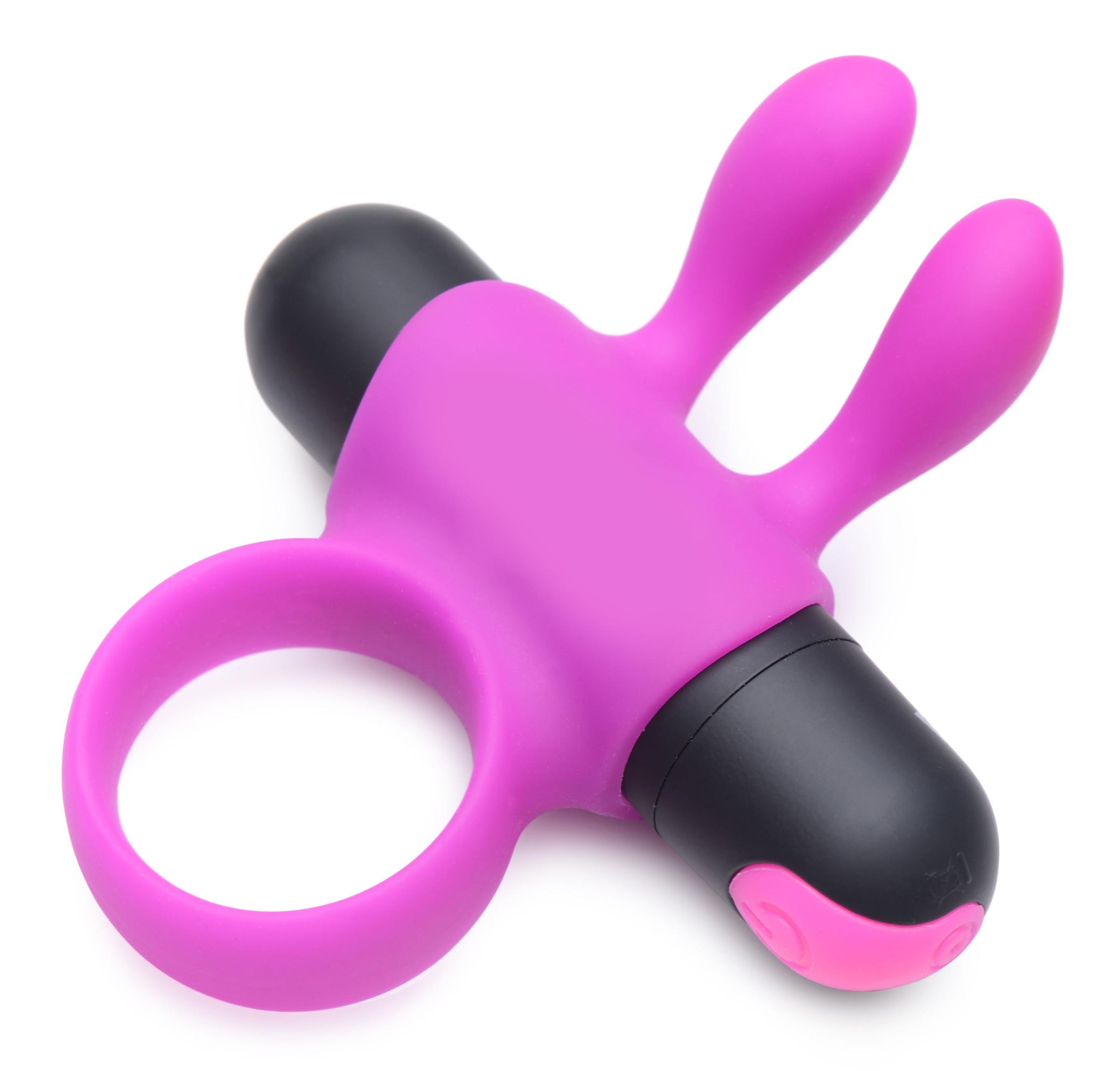 Purple vibrator with black grip included in the Birthday Sex Kit