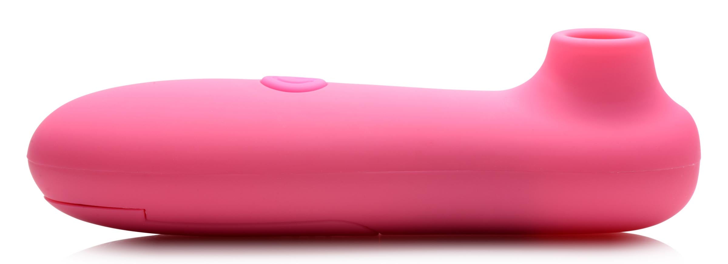 Close-up of the Travel Sidekick 10x Suction Clit Stimulator with focus on the suction tip