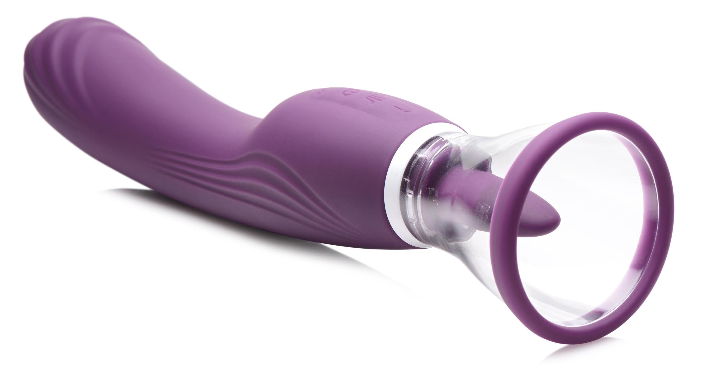 The Lickgasm 8x vibrator designed to mimic oral stimulation