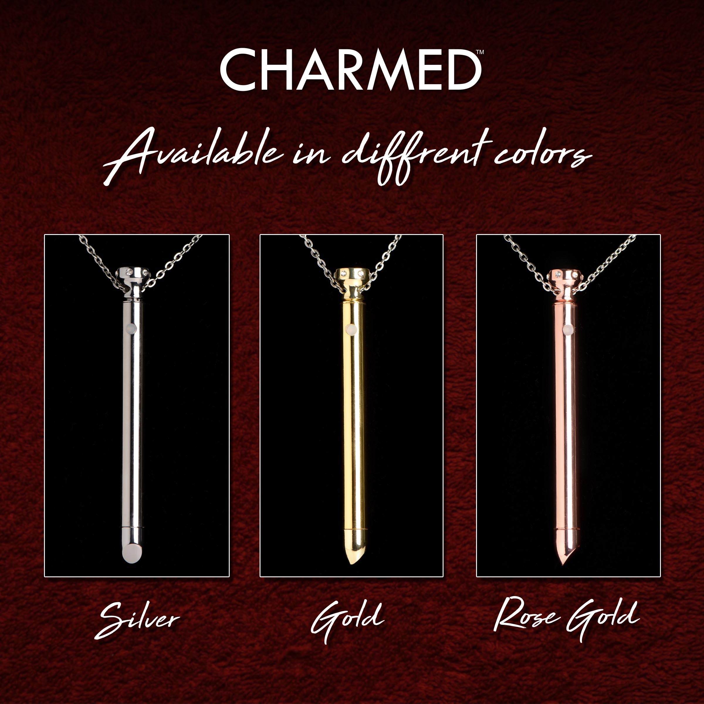 Selection of 7x Vibrating Necklace charms in various colors