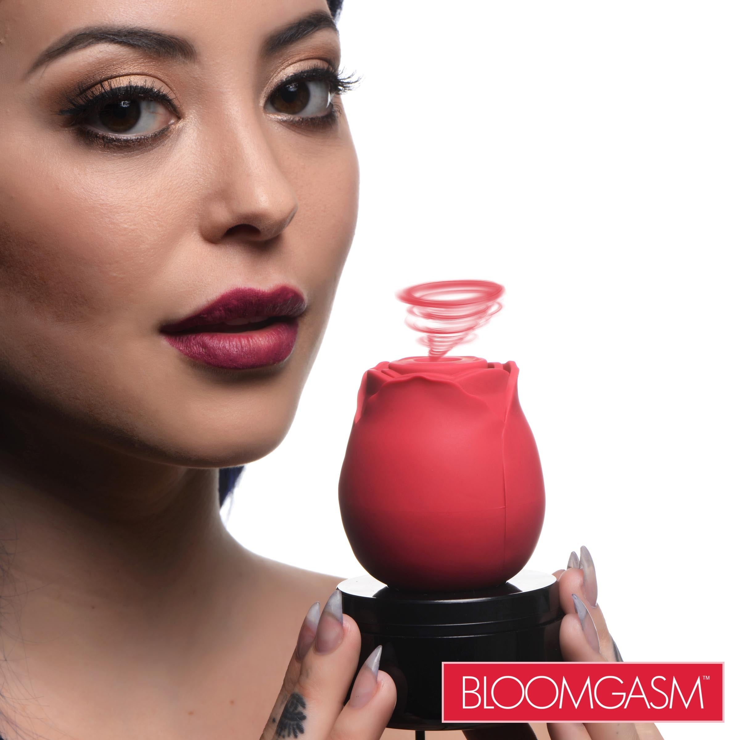 Red Bloomgasm Enchanted Rose 10x pleasure device