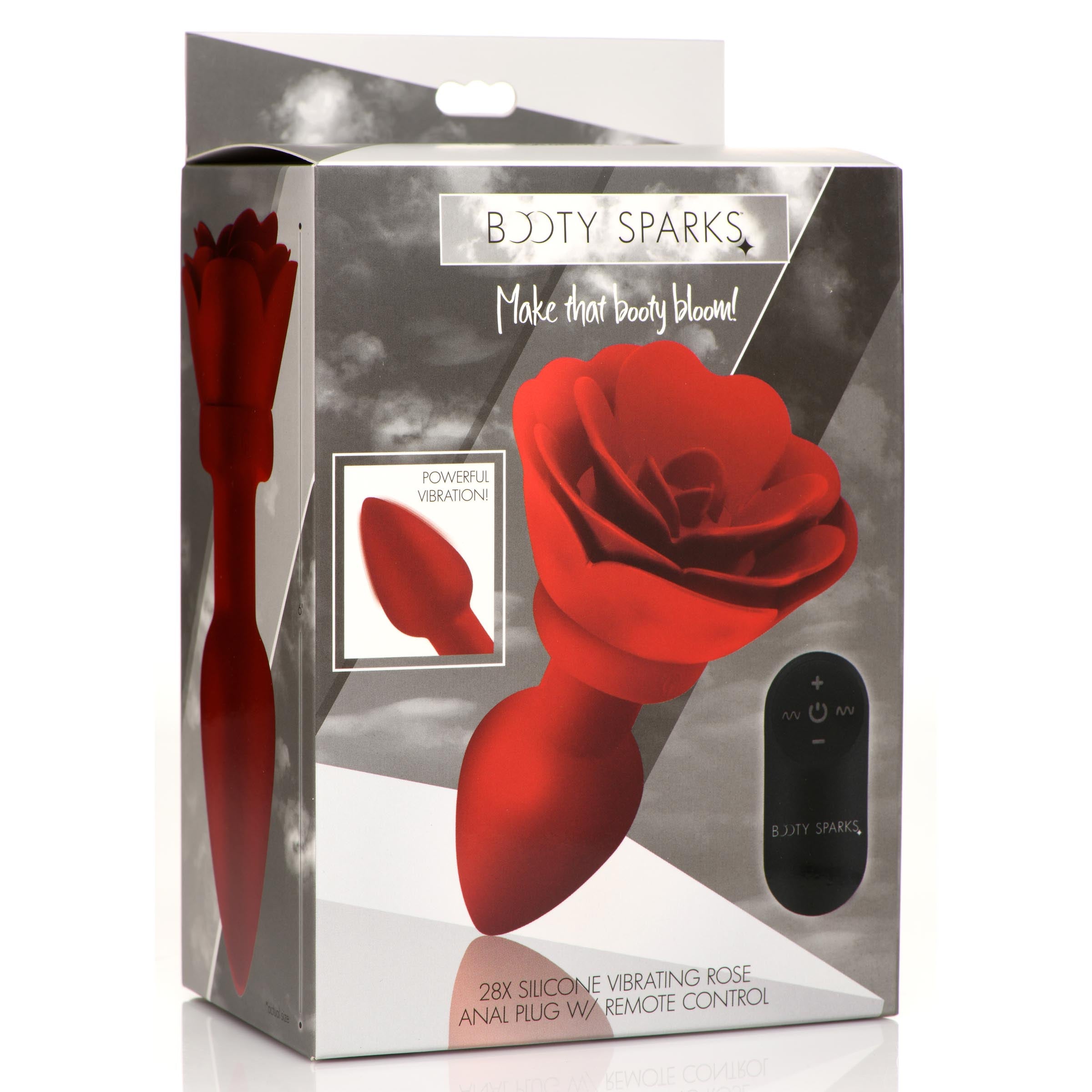 Packaging of the Body Sparks vibrating rose anal plug