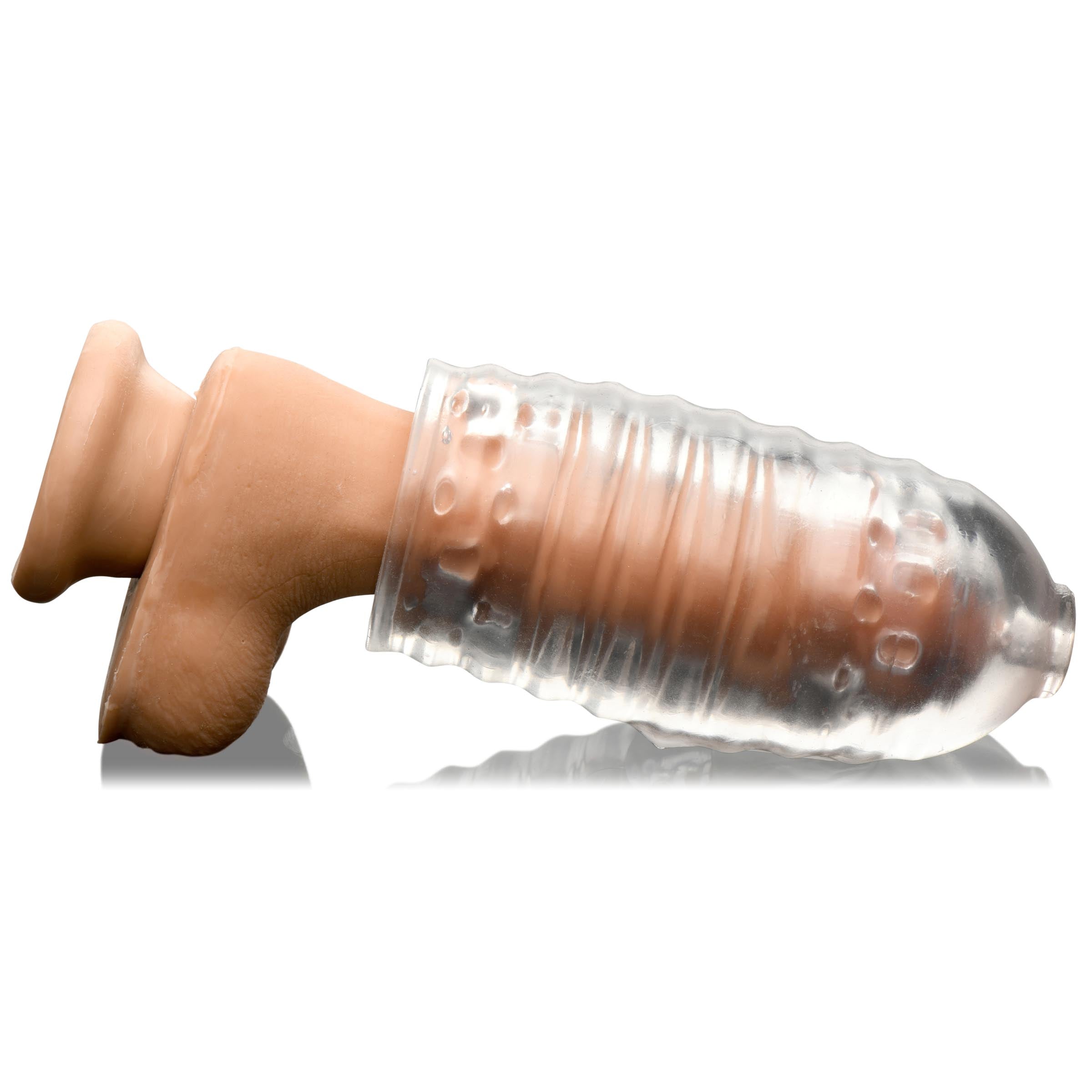 Milker Masturbator Accessory with transparent casing