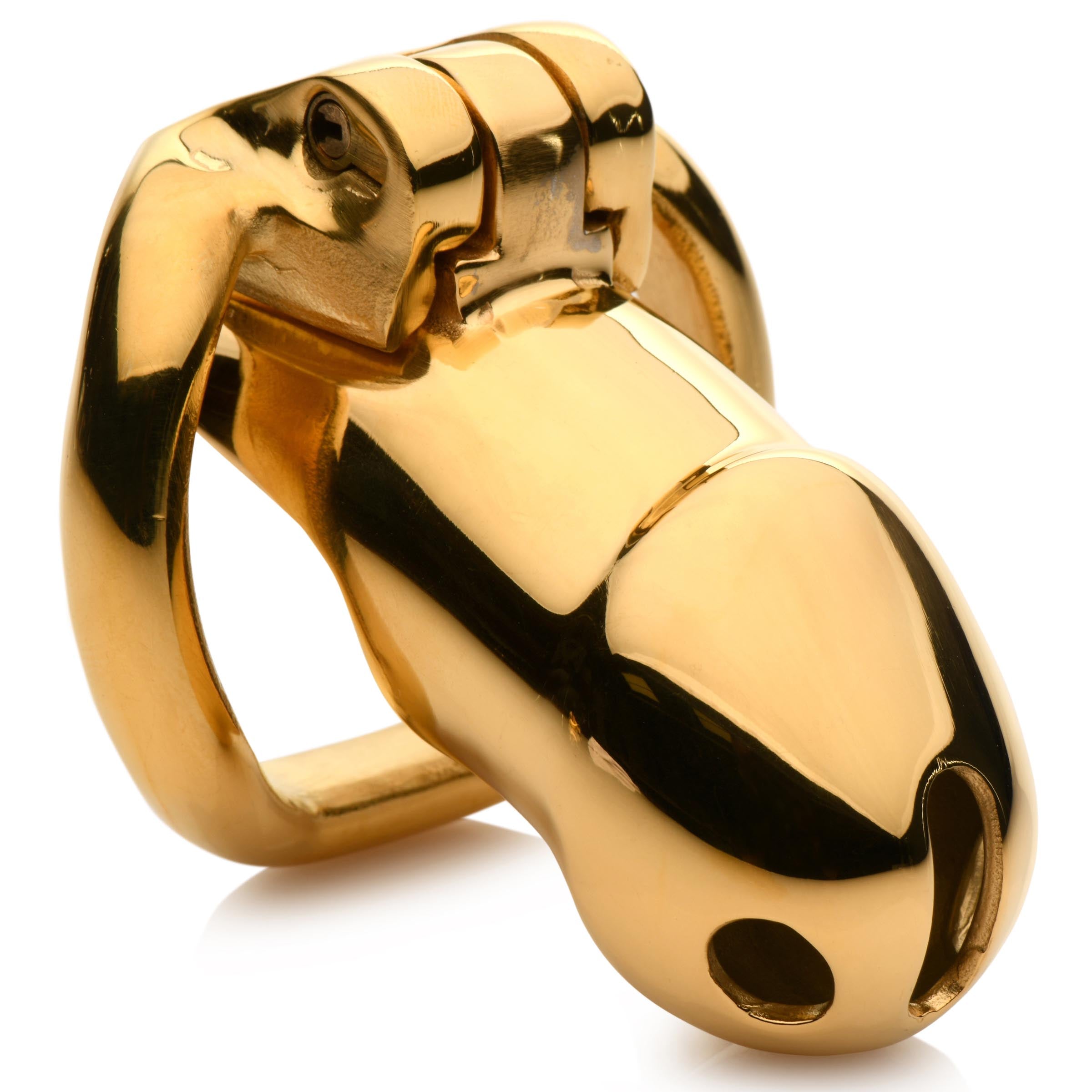 18k Gold-plated ring component of Midas Chastity Cage