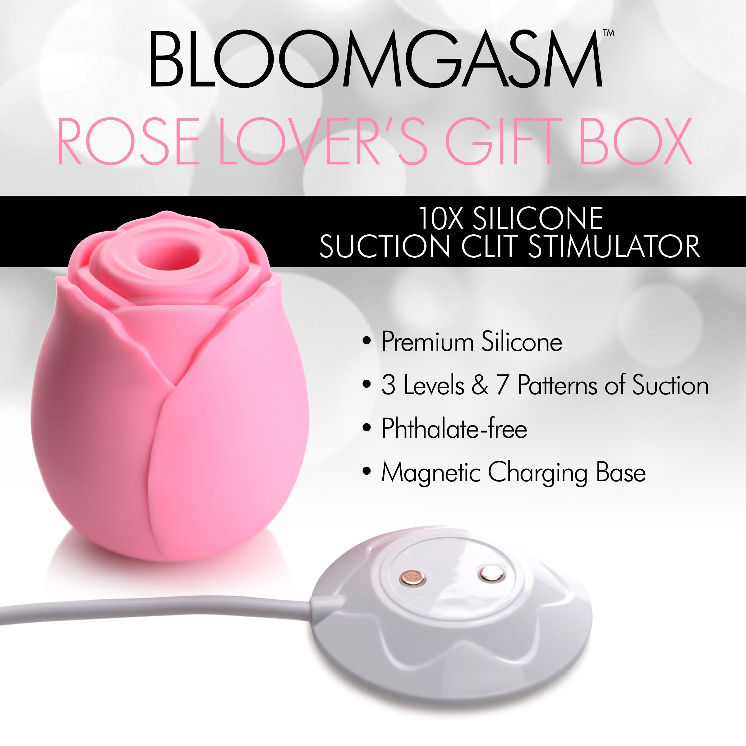 Bloomgasm Rose Lover's Gift Box with branding