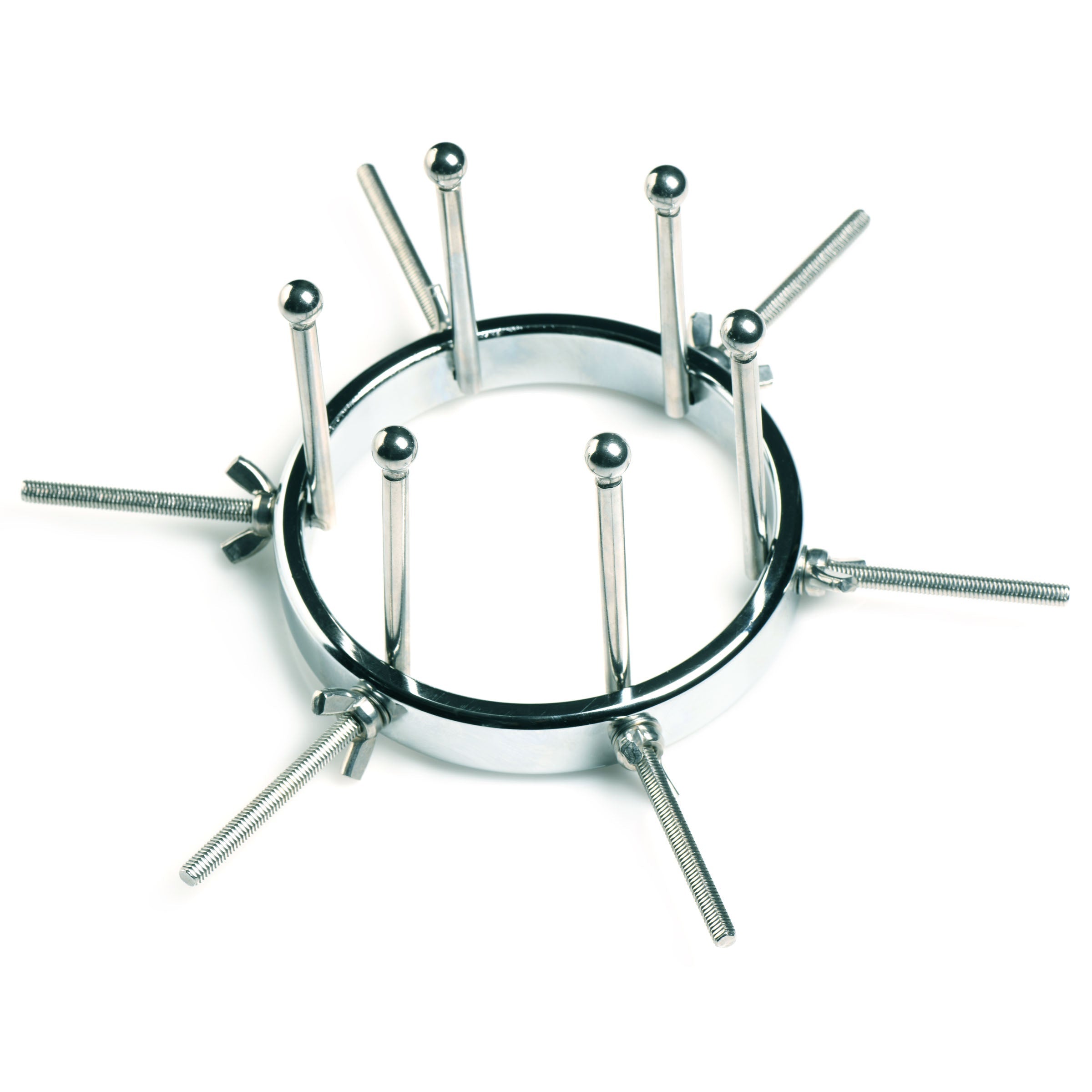 Oculus Stainless Steel Anal Explorer with multiple rods and adjustment screws