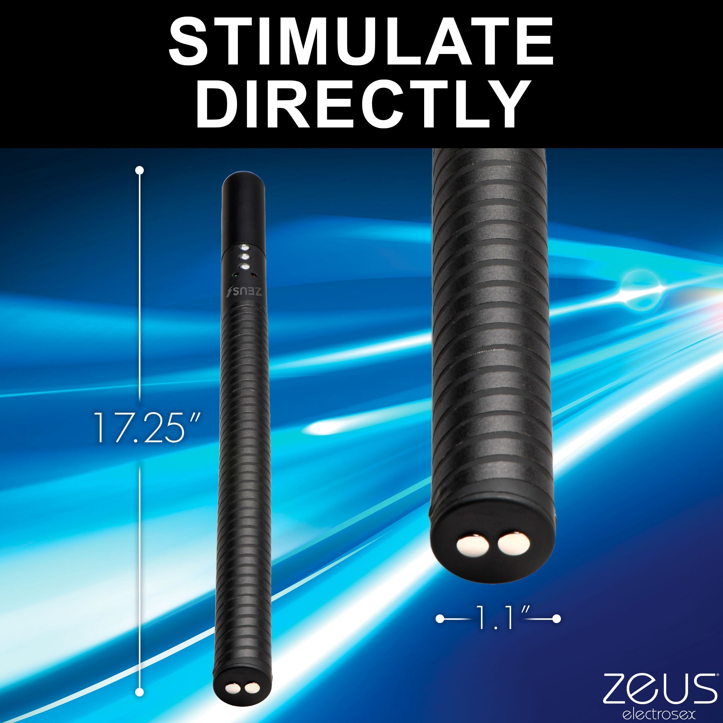 E-stim Baton designed for targeted electrical stimulation