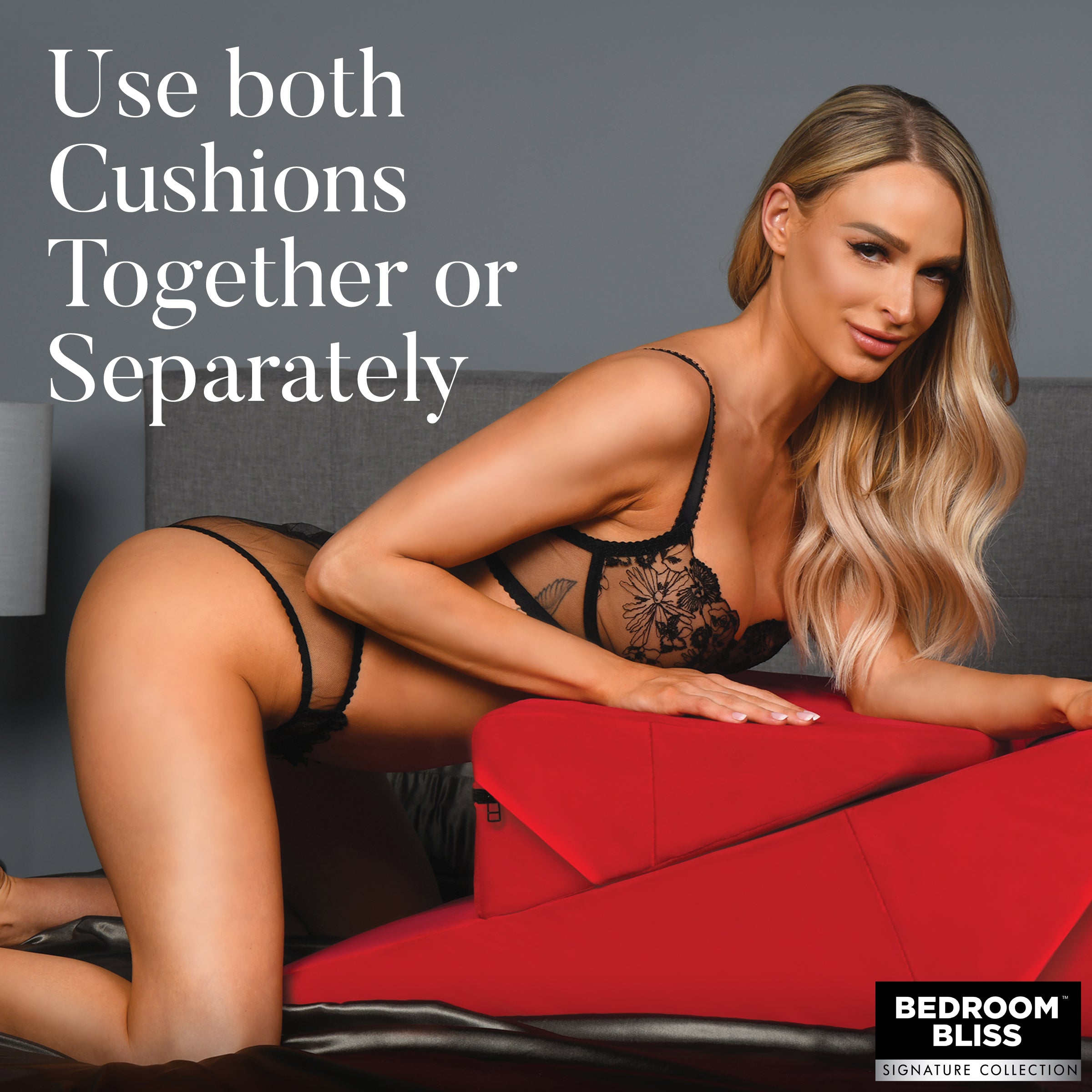 Elegant presentation of the Love Cushion Set with a focus on comfort