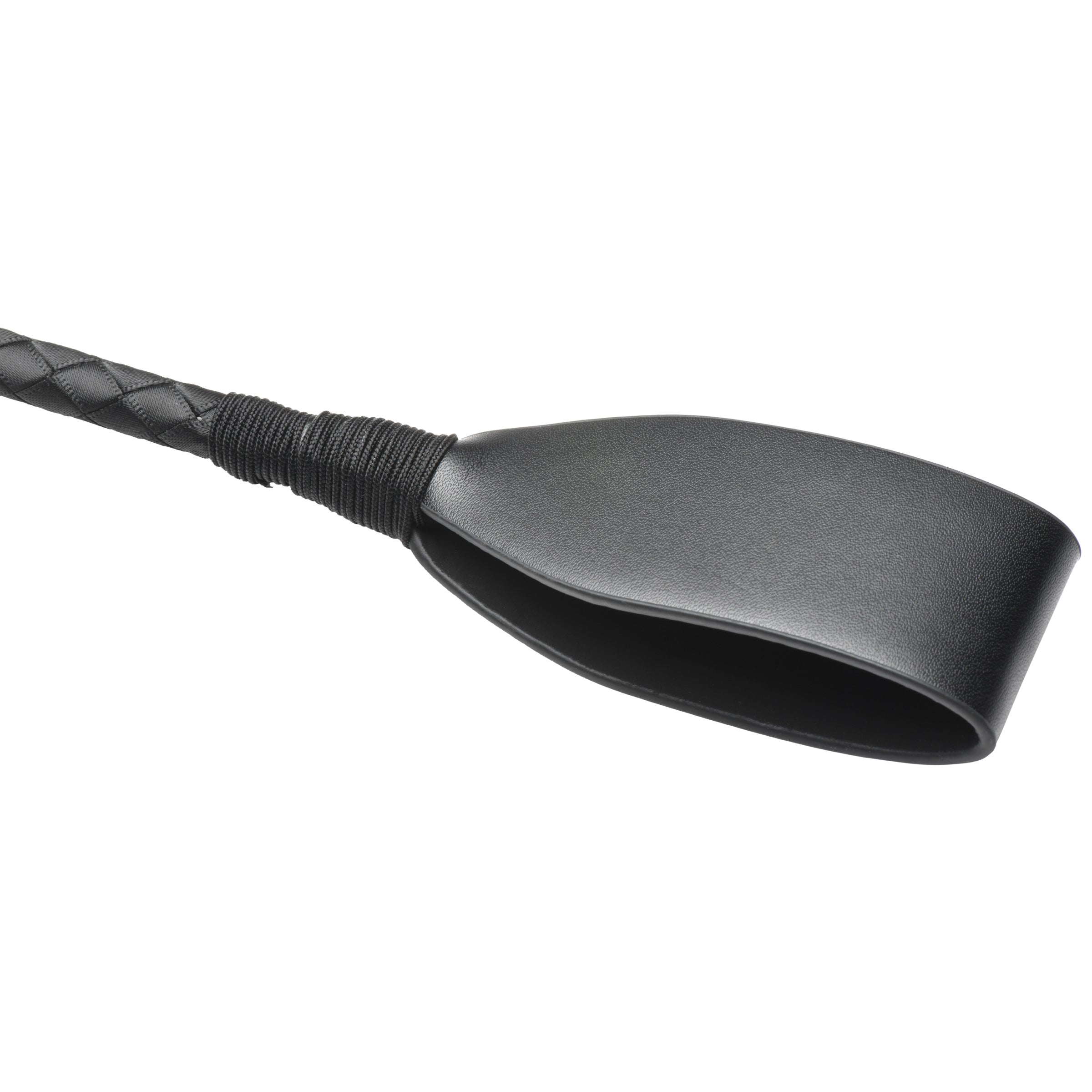 Stallion Riding Crop with a comfortable grip handle against a white backdrop