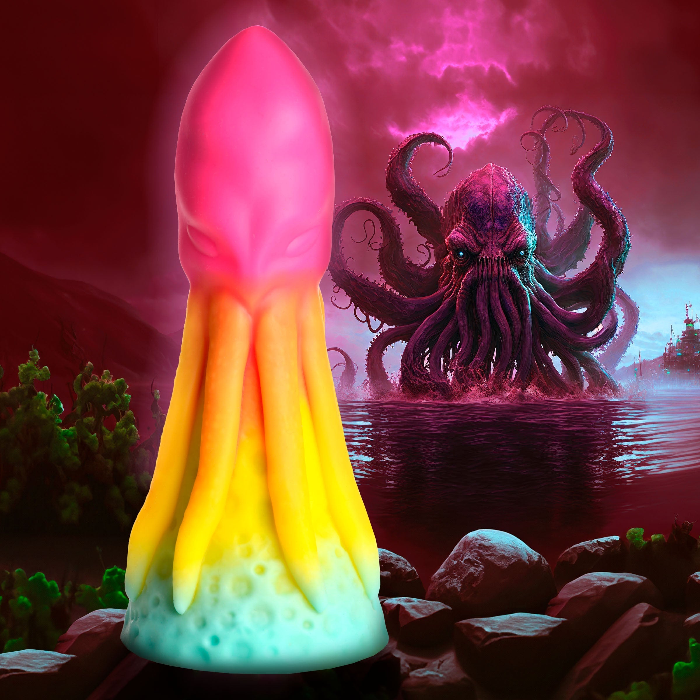 Adult toy featuring octopus tentacles for a playful experience