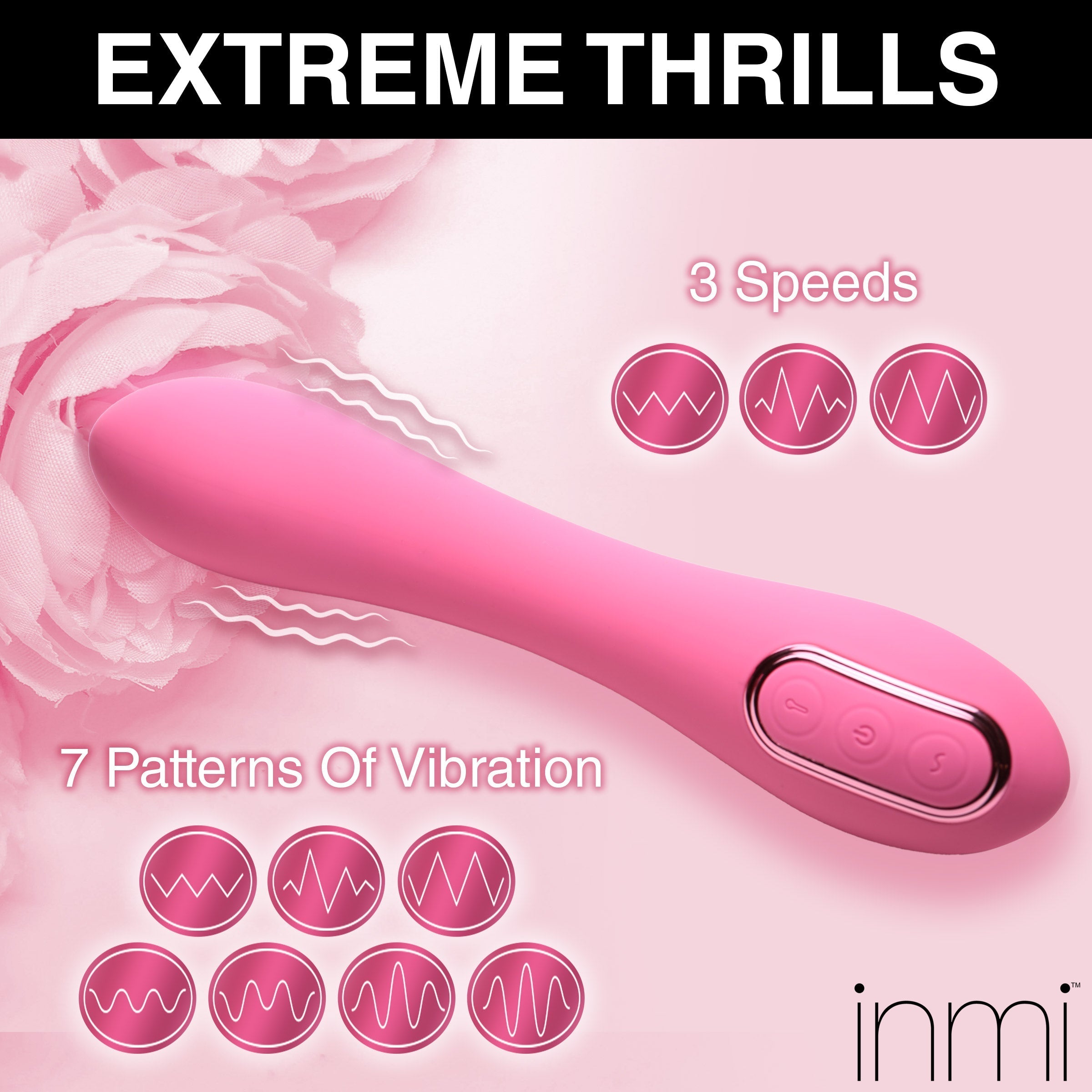 Extreme-g Inflating G-spot Vibrator featuring 7-speed functionality