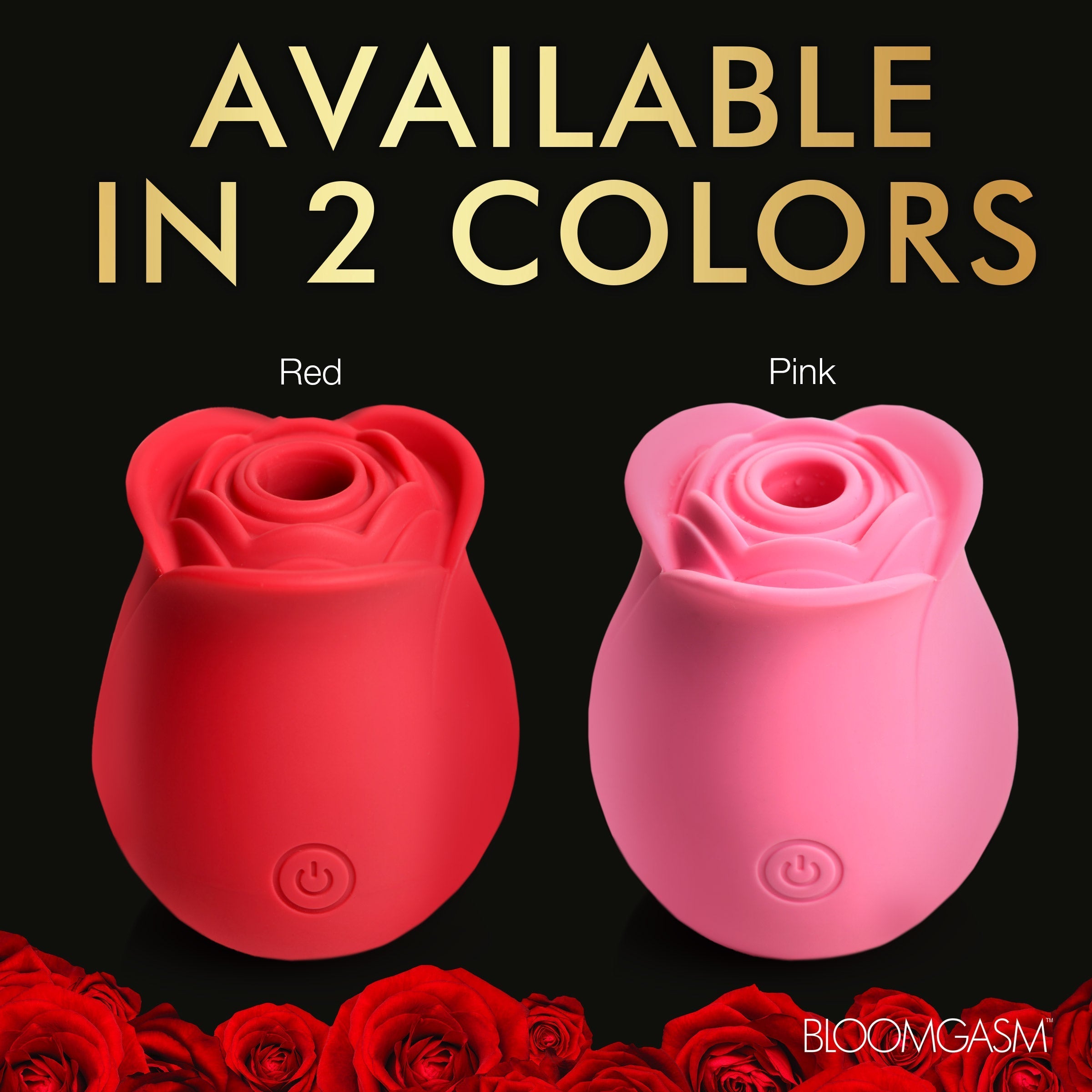 The Perfect Rose Stimulator available in multiple color options