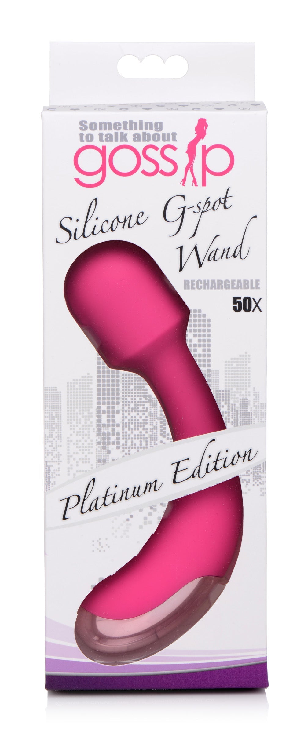 Silicone G-spot wand from the Platinumion in a sleek design