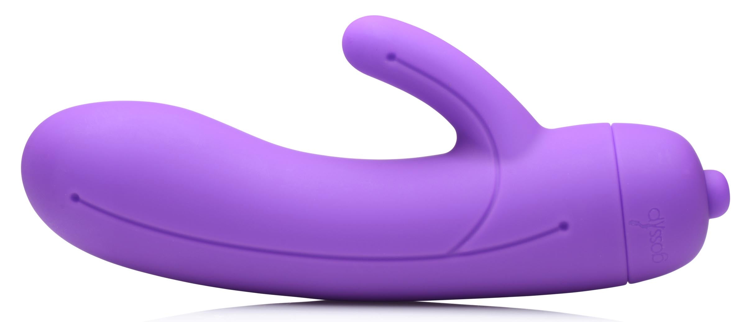 The Lil Smoothie Mini Silicone Rabbit Vibe in purple