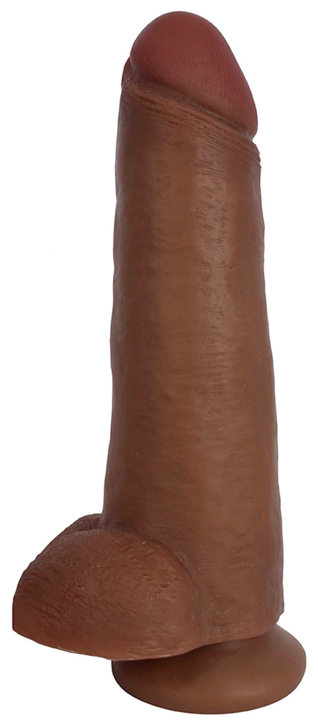 Jock 12-inch realistic dildo with balls detail view