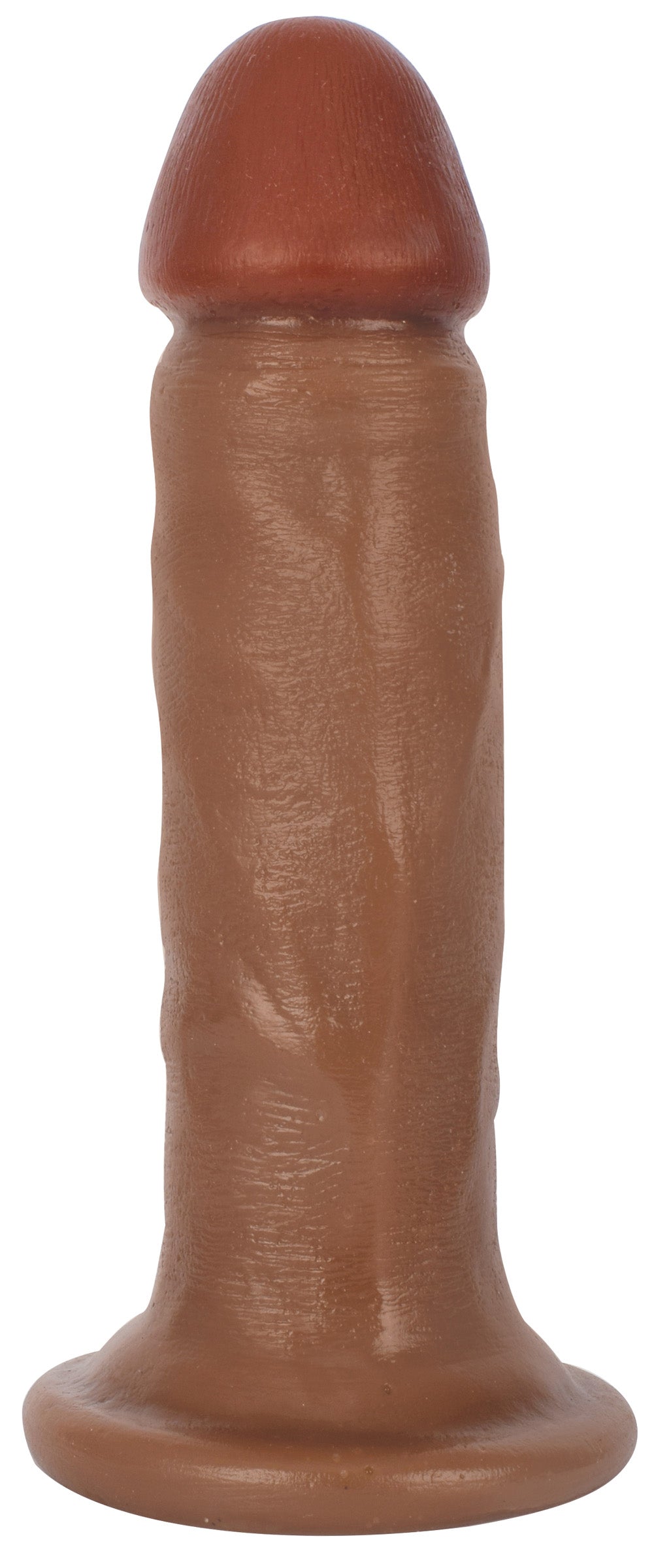 Brown Suction Cup Dildo with Realistic Details