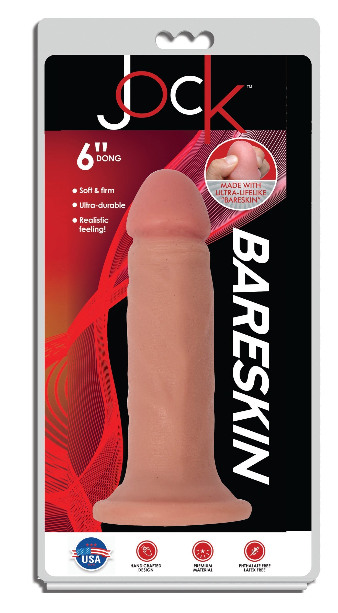 Jock Light Bareskin 6-inch dildo product image