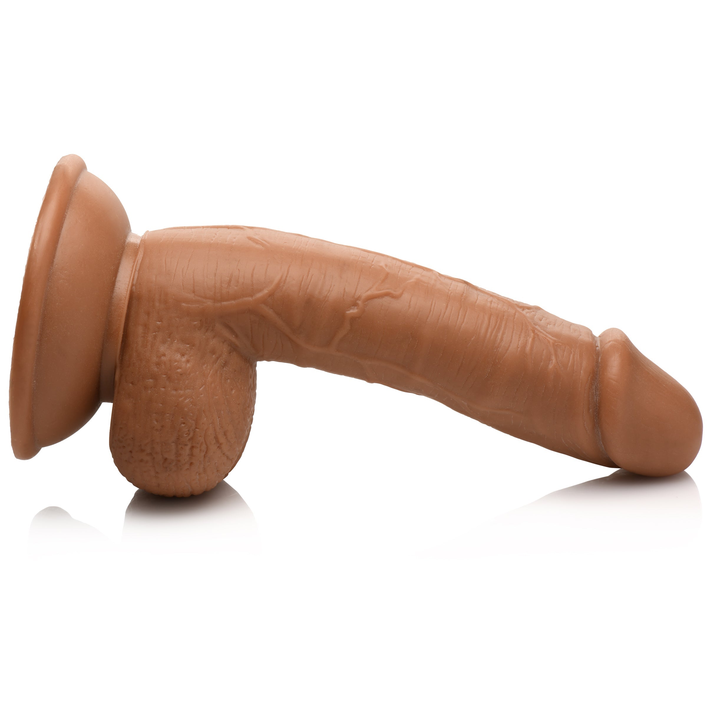 Soccer Sam 7 Inch Dildo with a realistic design and detailed texture