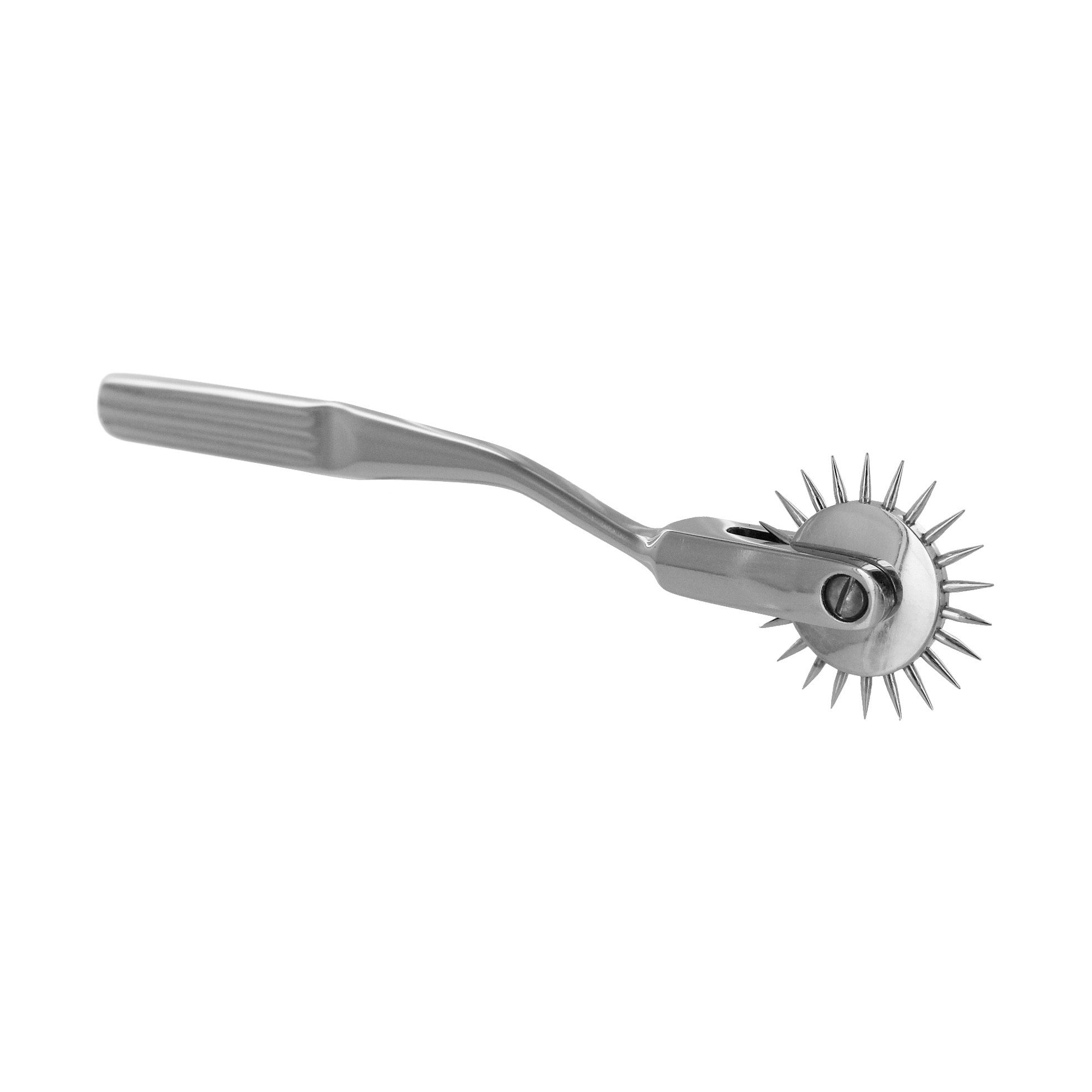 A Wartenburg neurology pinwheel with a protective sheath