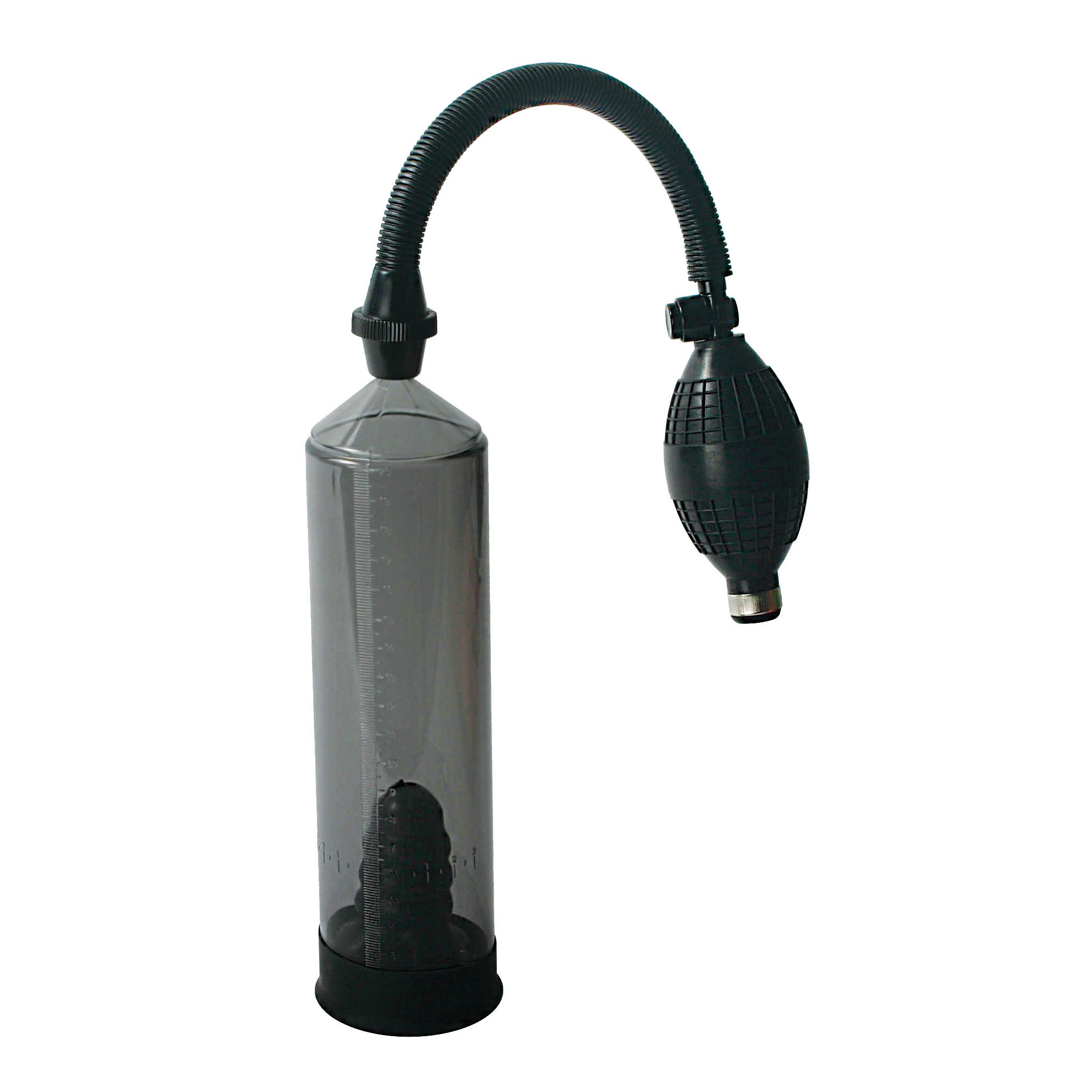 SMP Power Pump in black and white colors with attached hose