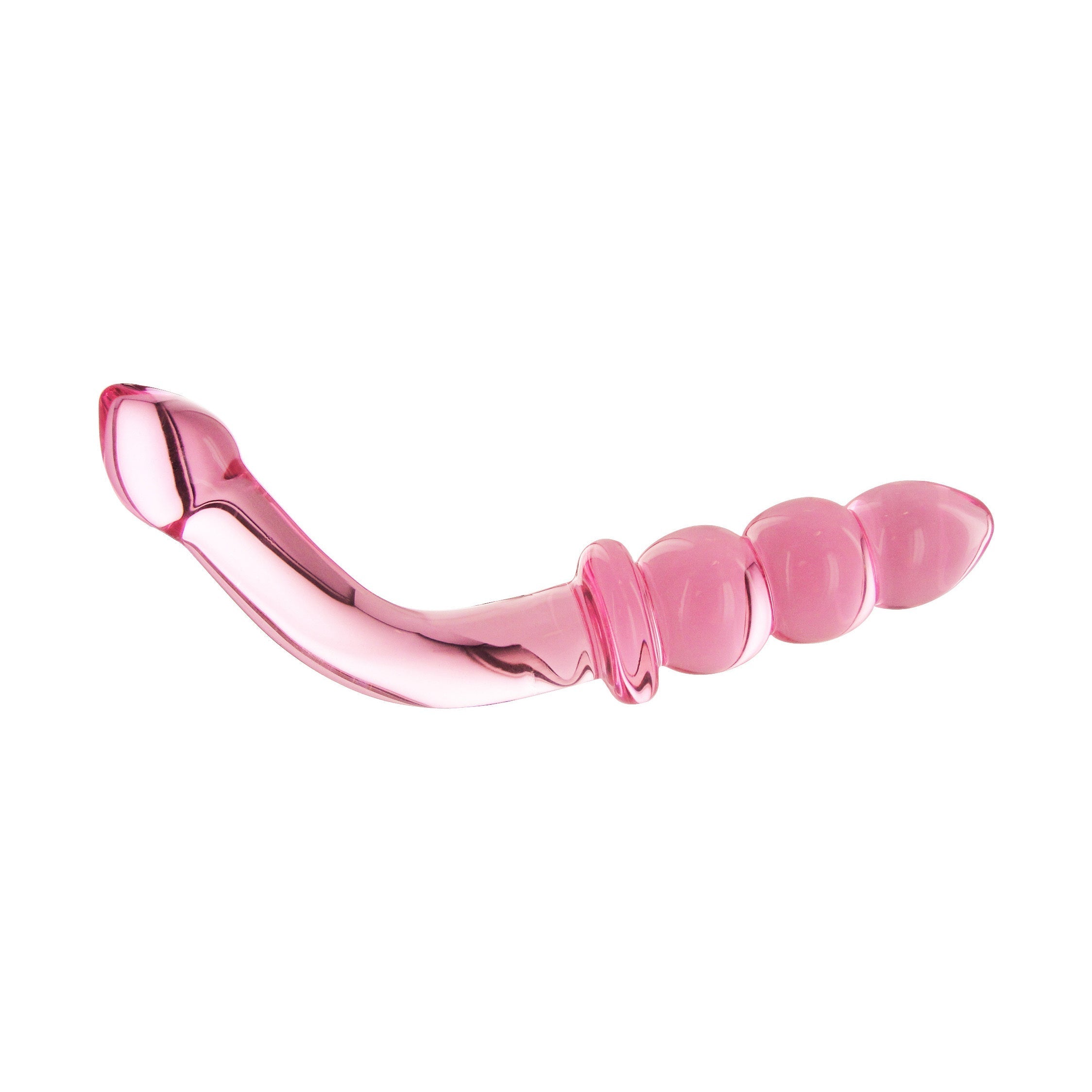 Curved Hamsa Glass Dildo for pleasure